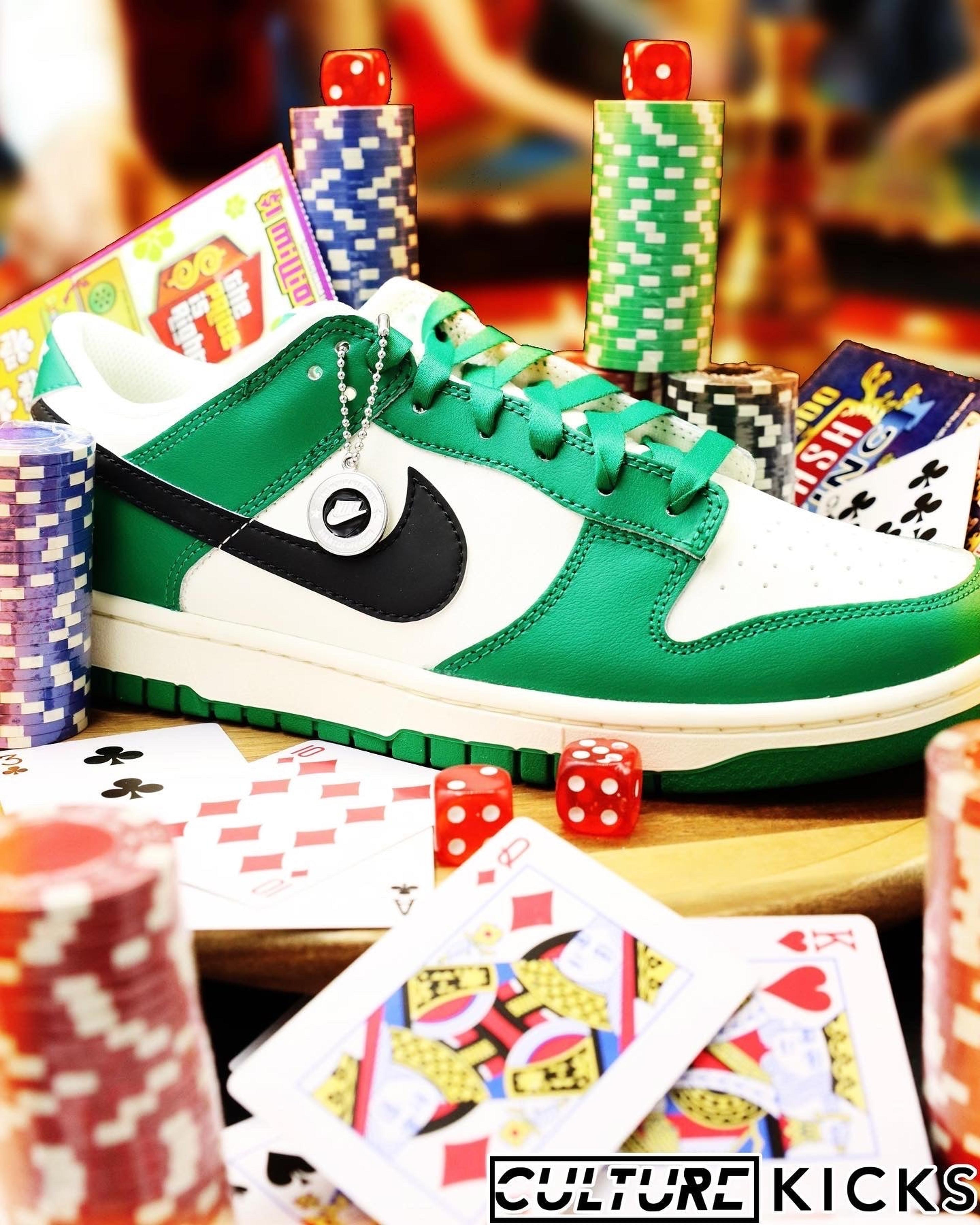 Alternate View 1 of Nike Dunk Low Lottery Green*