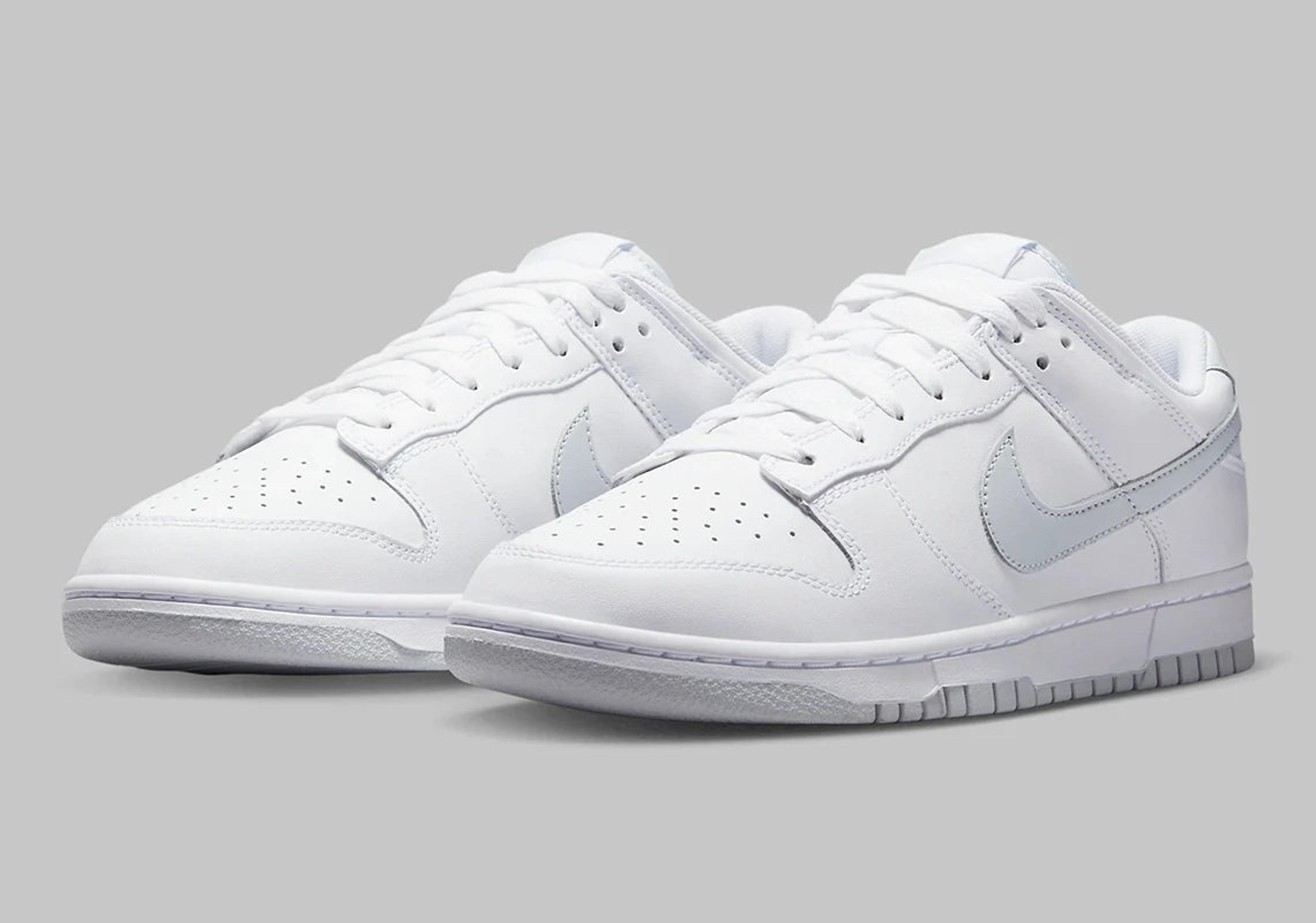 Alternate View 1 of Nike Dunk Low White Pure Platinum