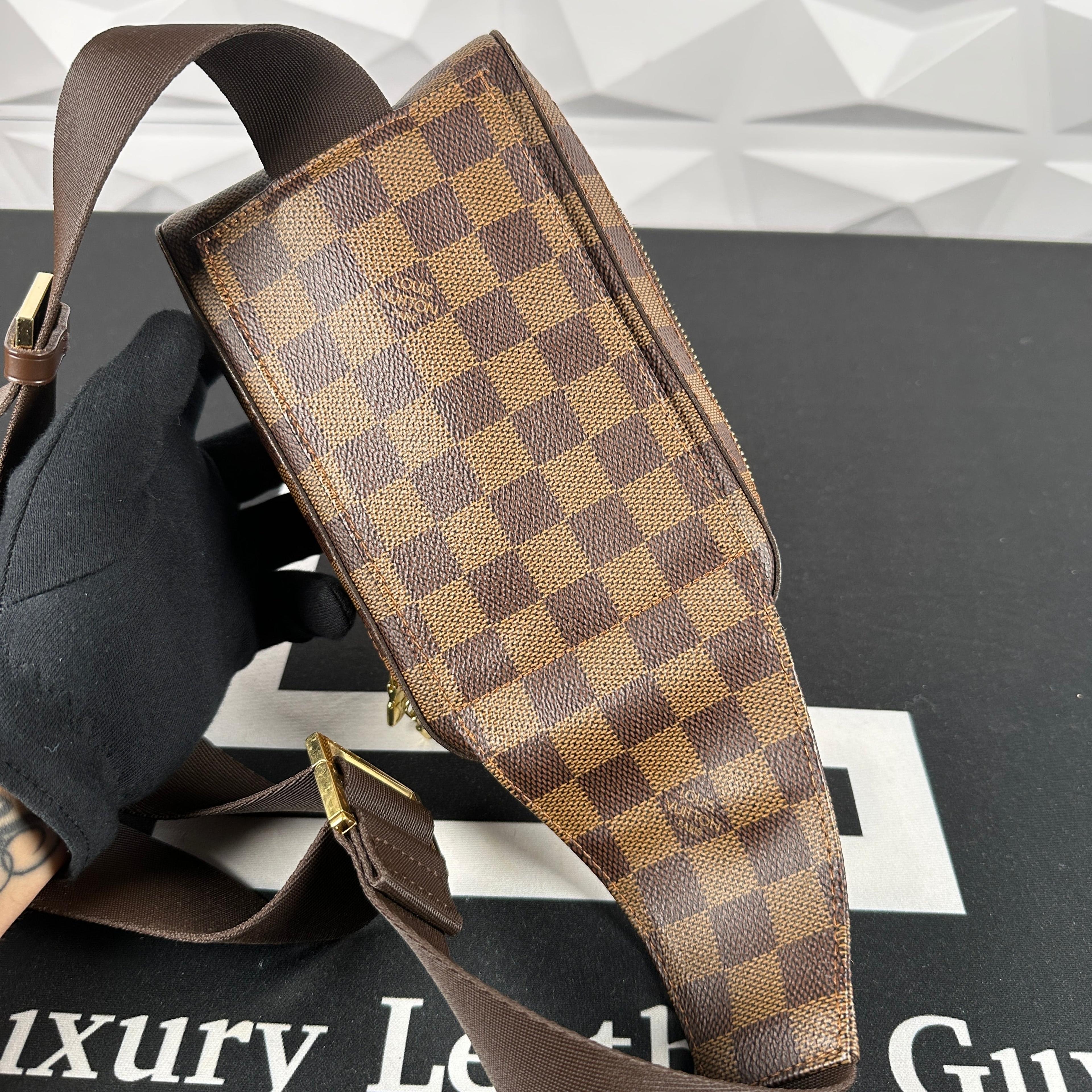 Louis Vuitton e L.E. sling messenger bag in damier ebene