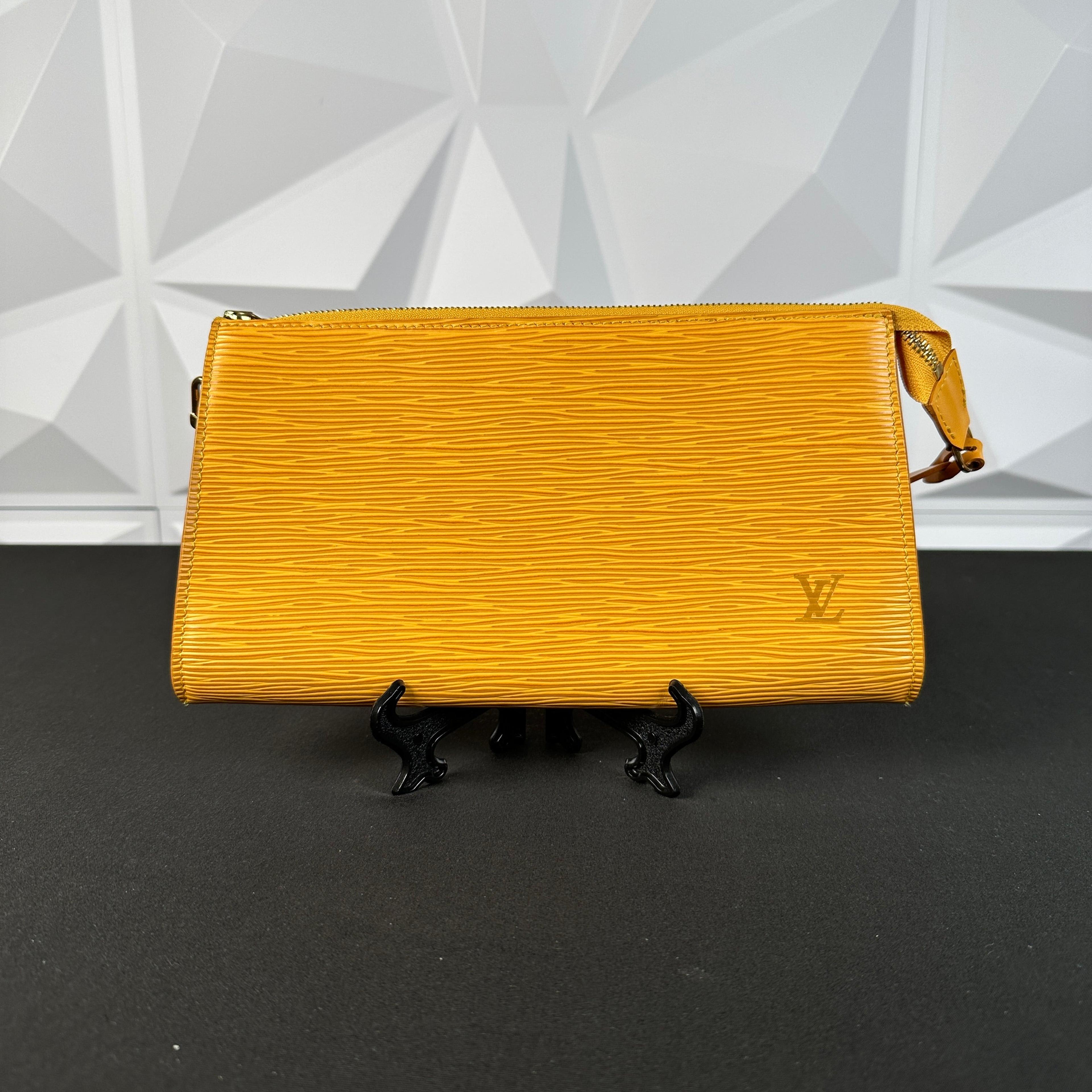NTWRK - Louis Vuitton Yellow Epi Pochette (AR0052)