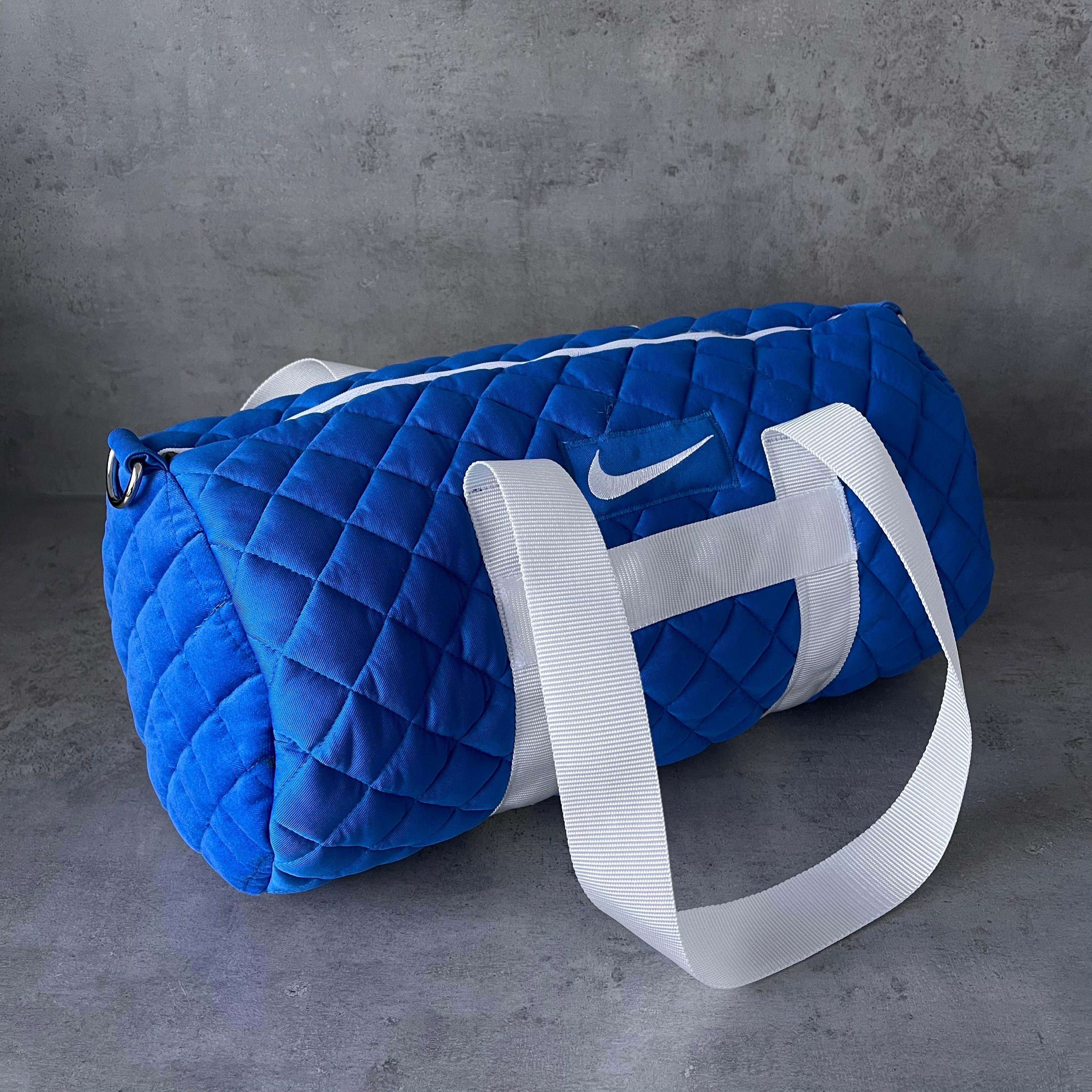 Alternate View 1 of Quilted Duffle Bag Blue