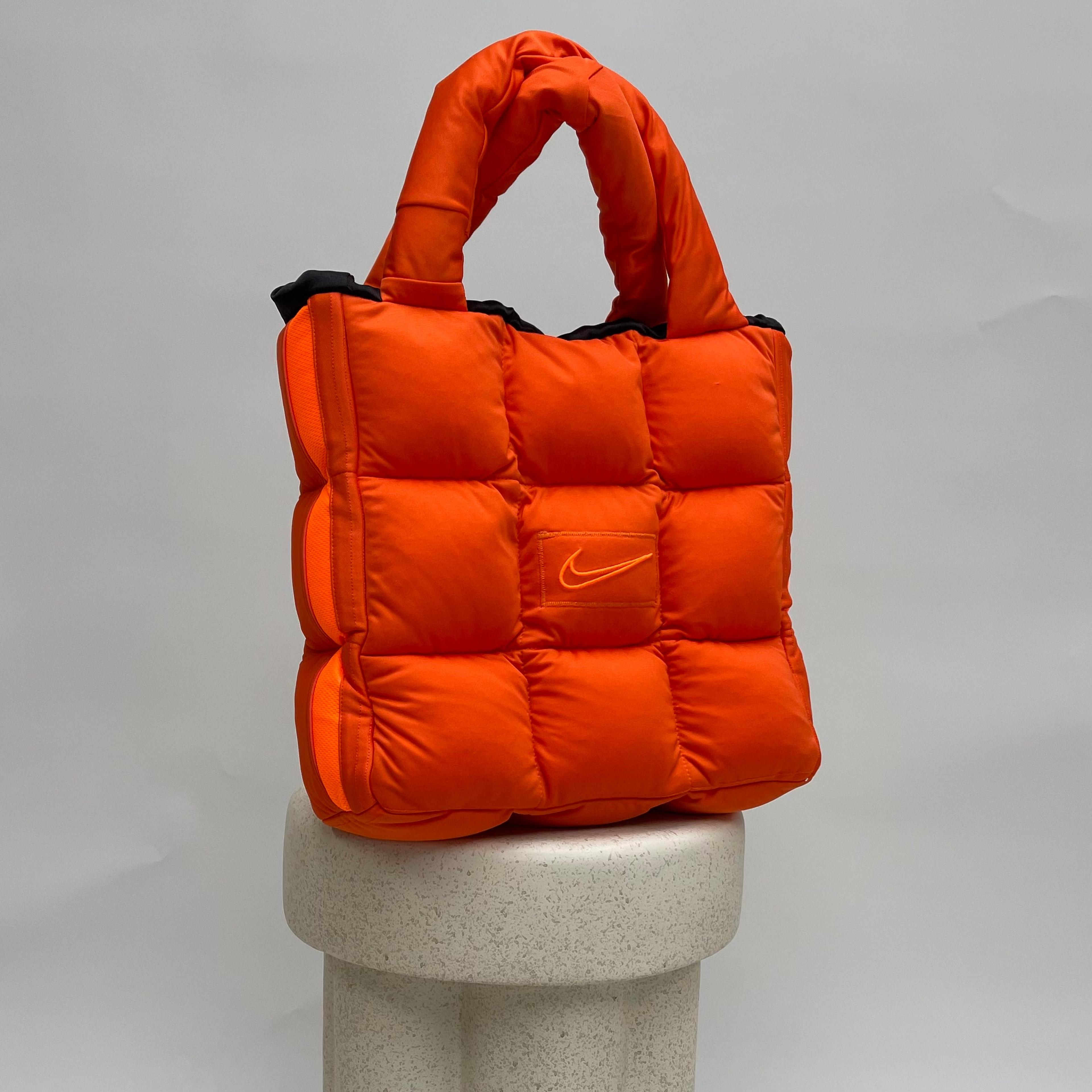 Alternate View 1 of Boss Up Orange Puffer Bag