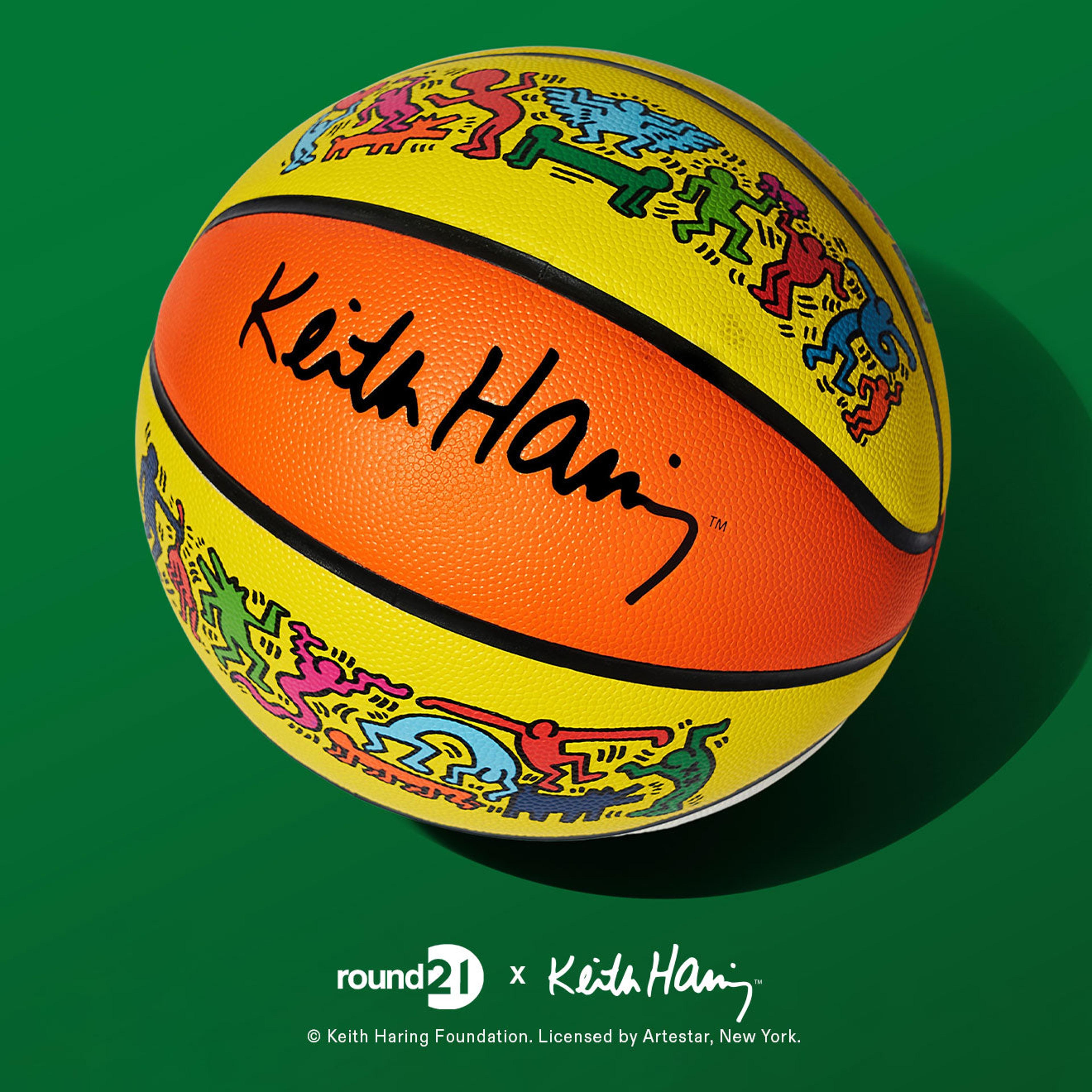 Keith Haring “All Are Welcome” Basketball