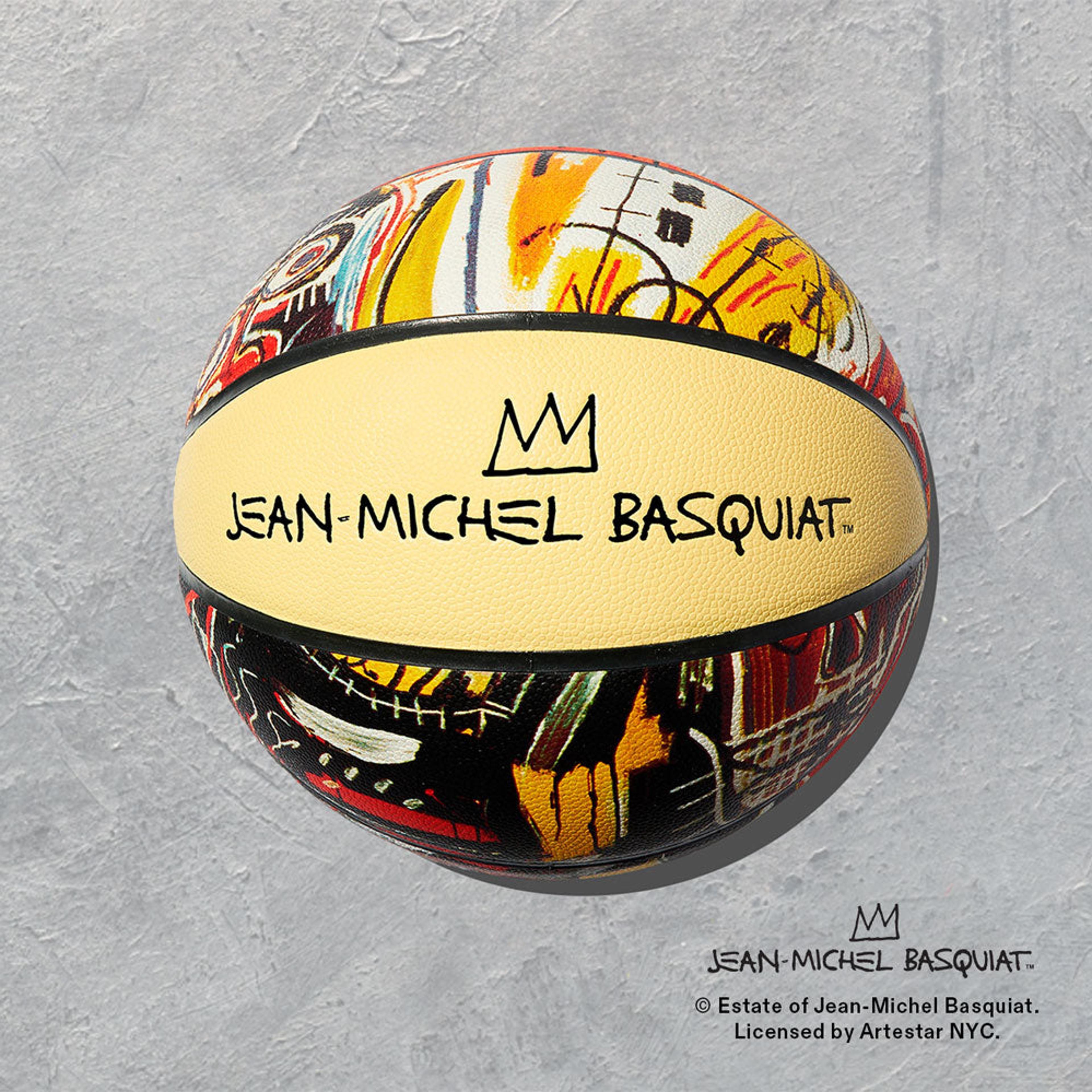 Jean-Micheal Basquiat  "Philistines" Basketball