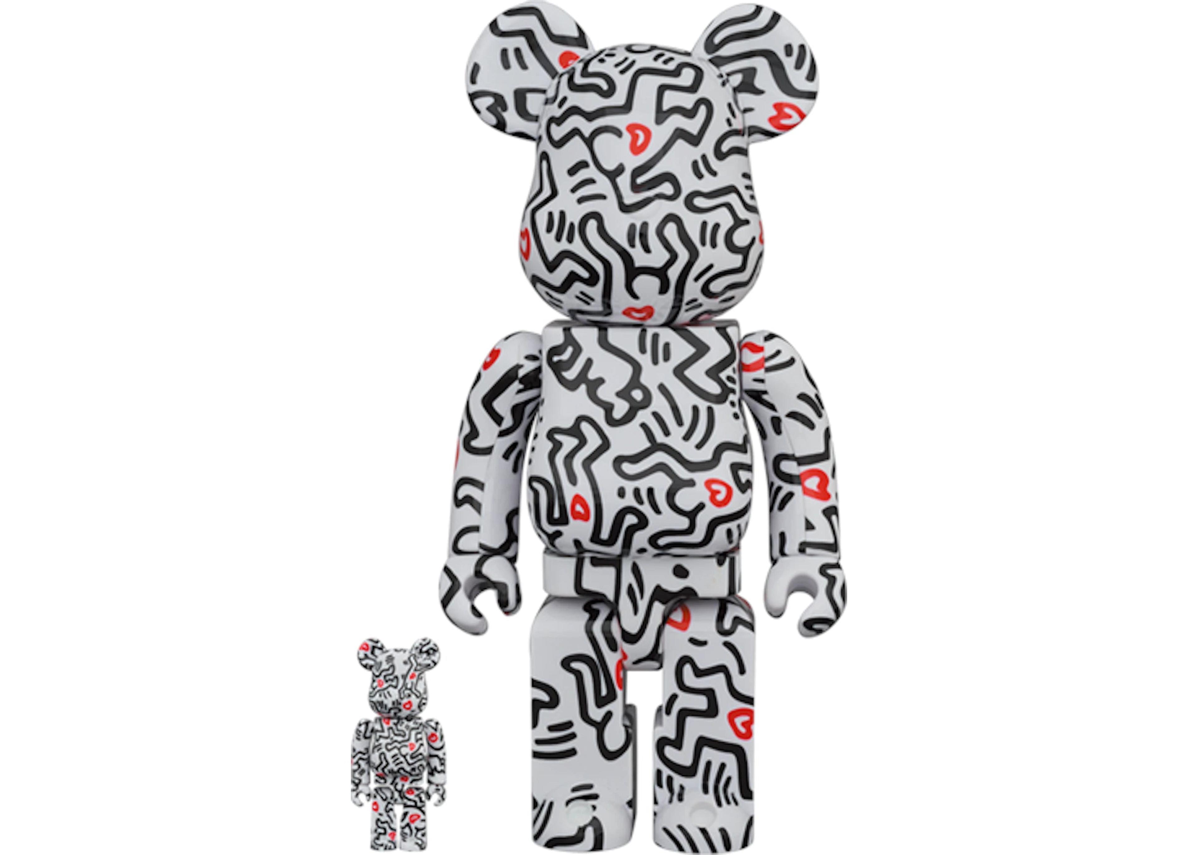 Be@rbrick Keith Haring #8 100% & 400% Set