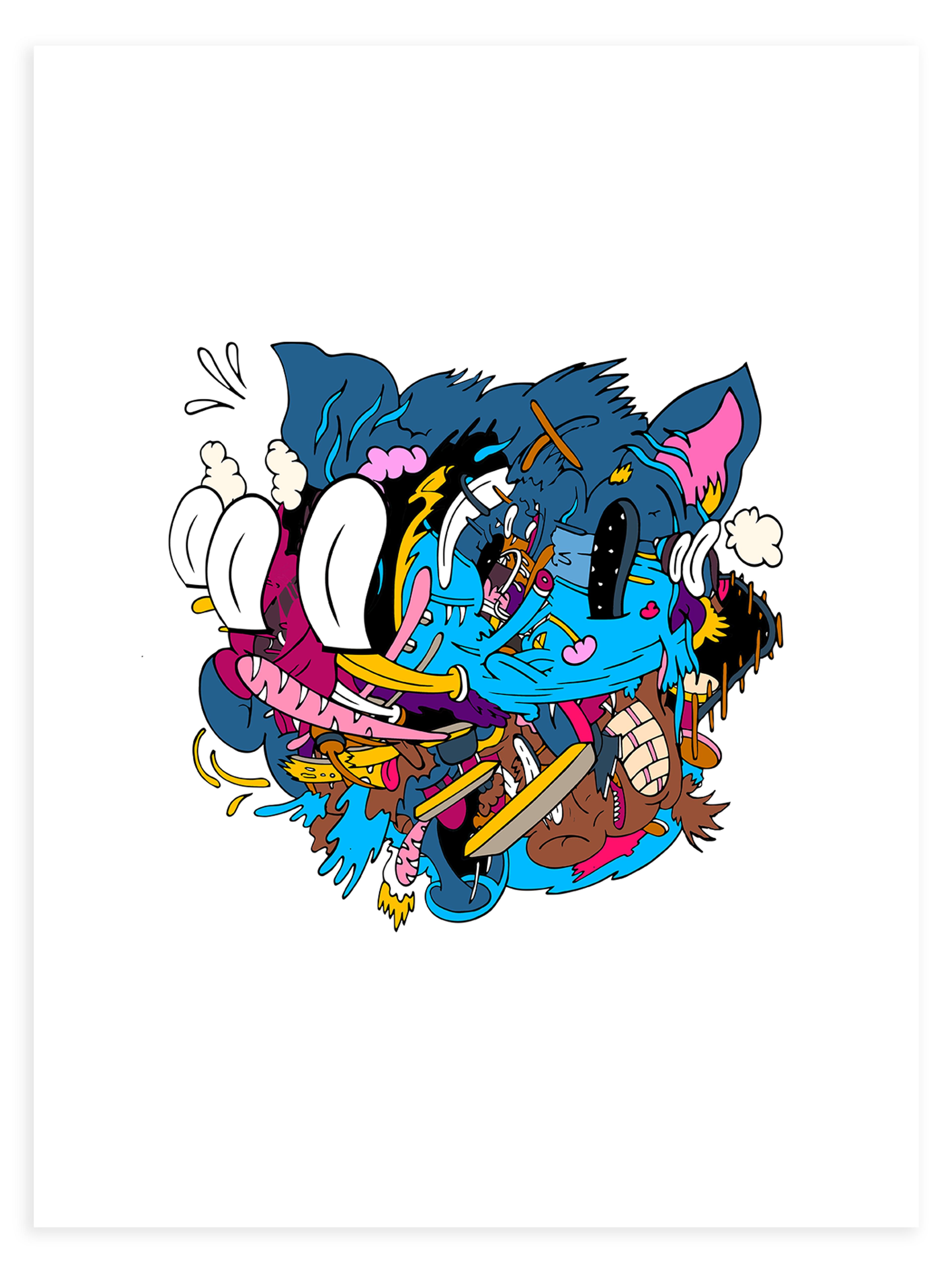 Catsooey Limited Edition Print S/N