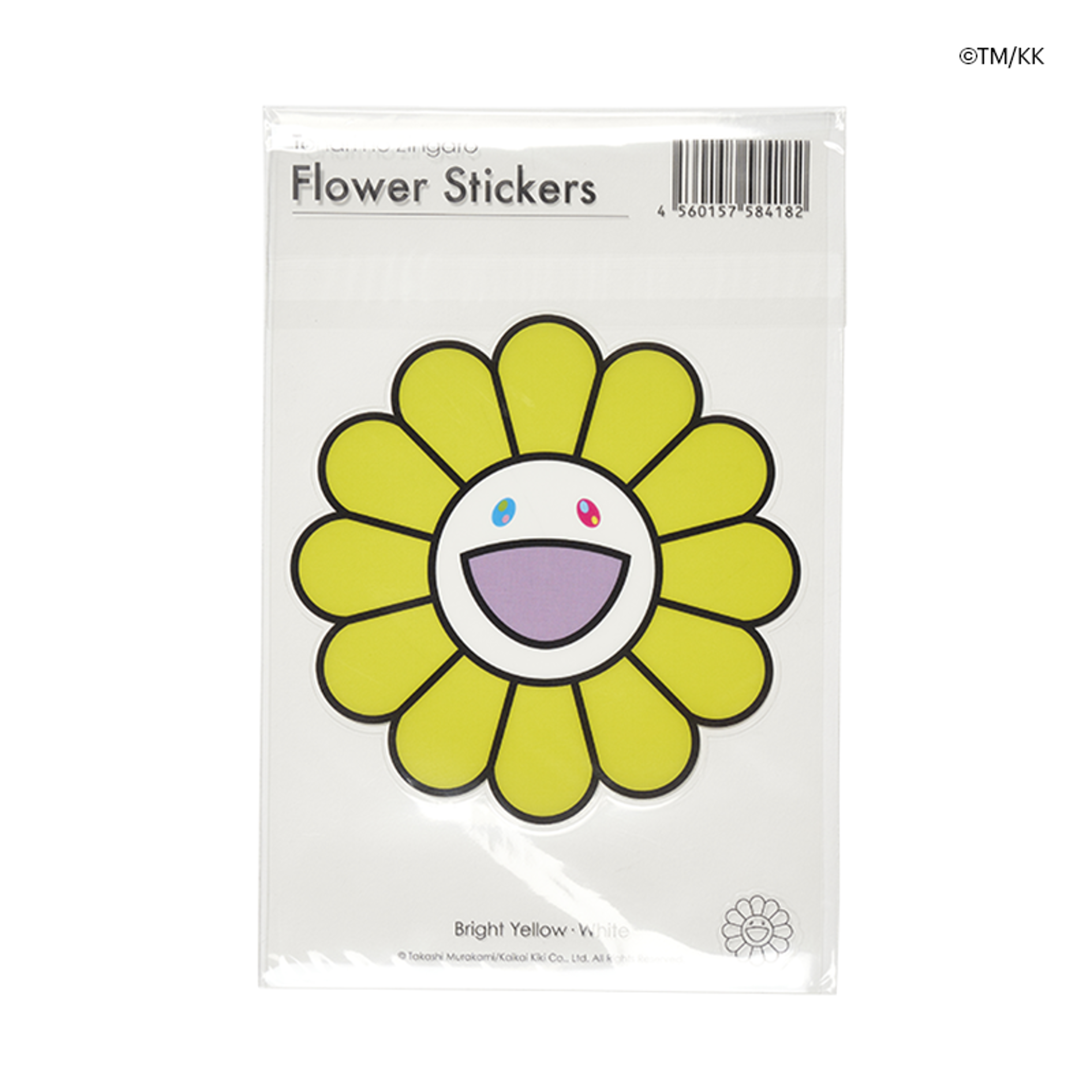 ©TM/KK Flower Stickers / Bright Yellow × White