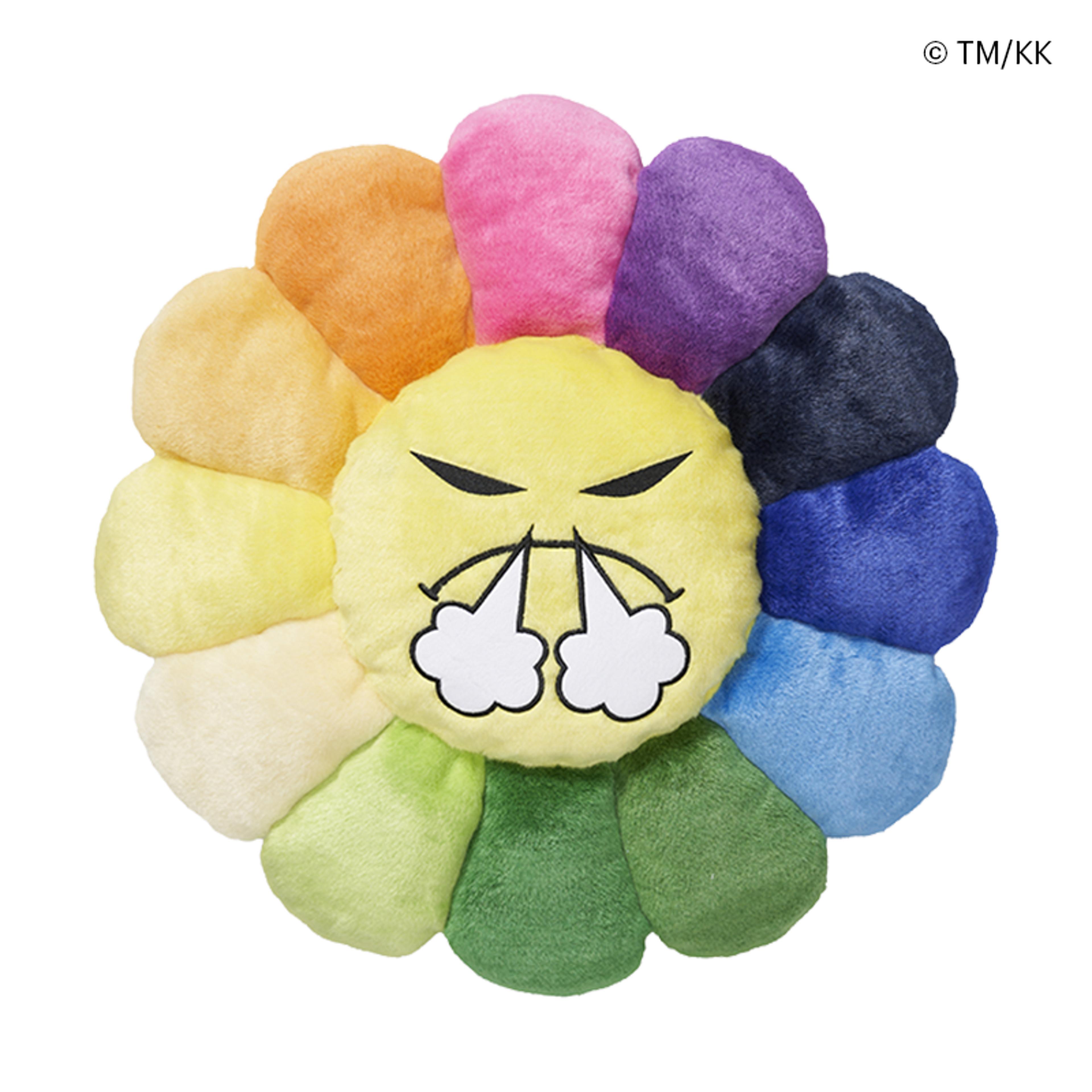 Alternate View 1 of Flower Cushion / Flower Emoji Cushion 4 (60cm)
