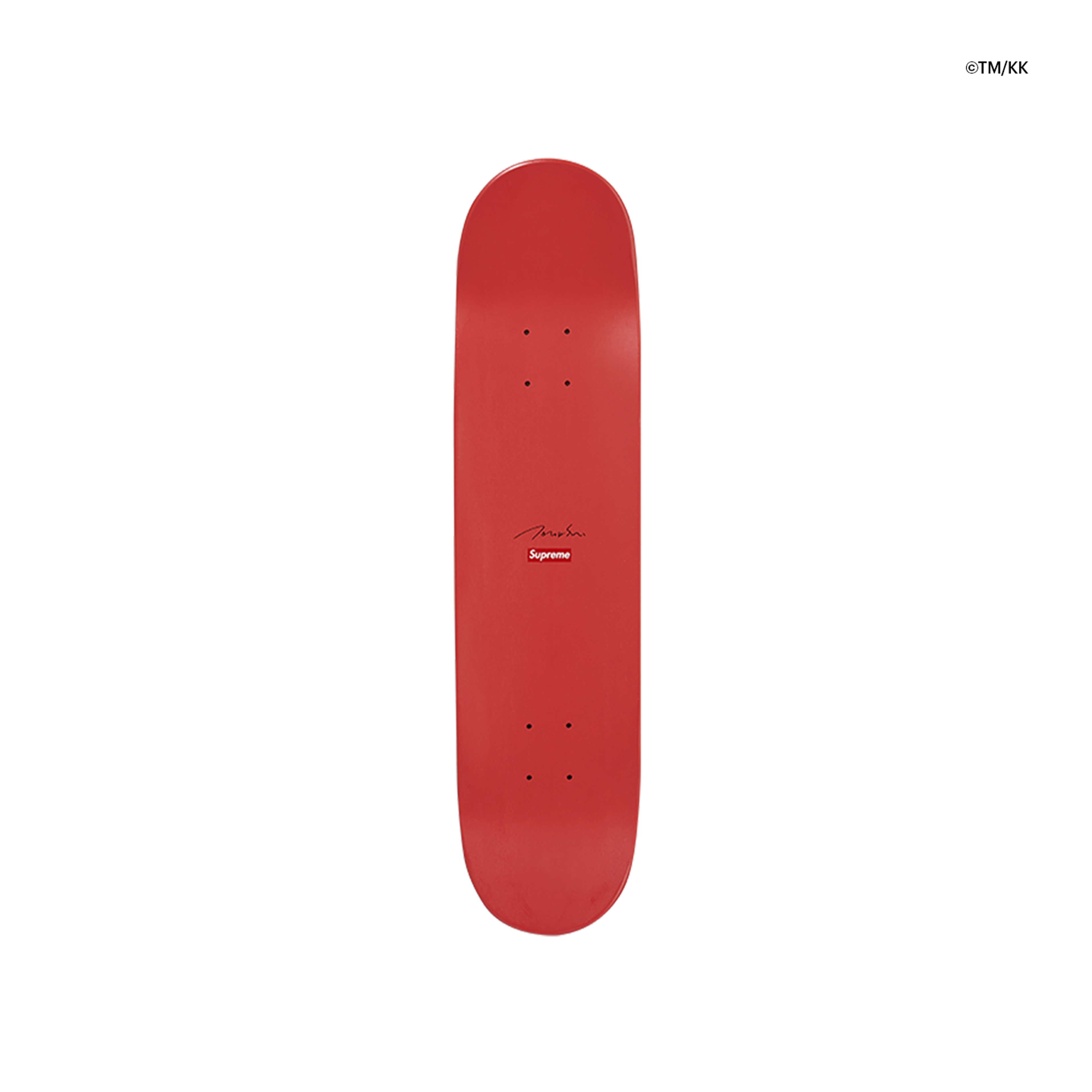 Alternate View 1 of Supreme x Takashi Murakami Ponchi-kun Skateboard (Red)