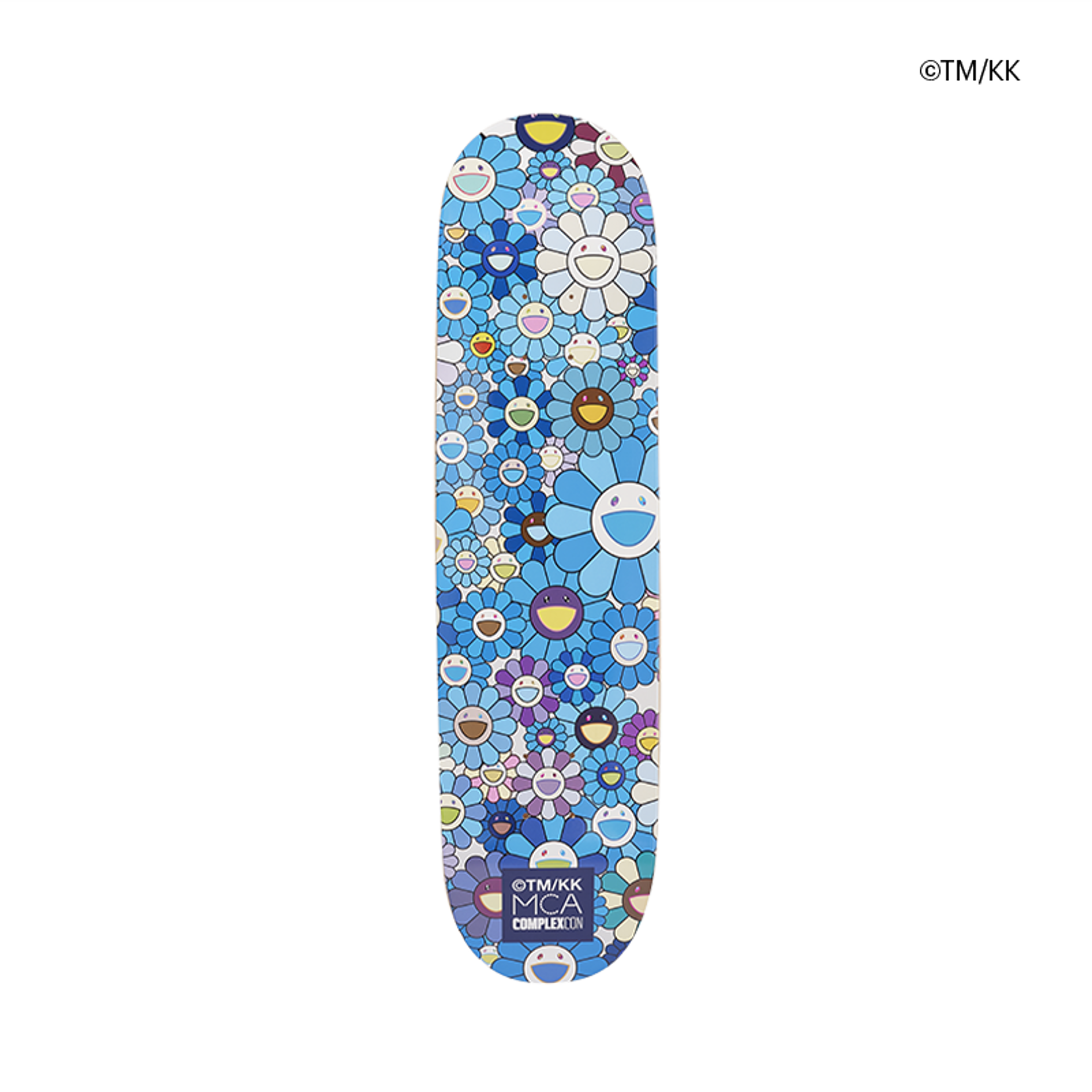Flower 8.0 Skate Deck (Blue)