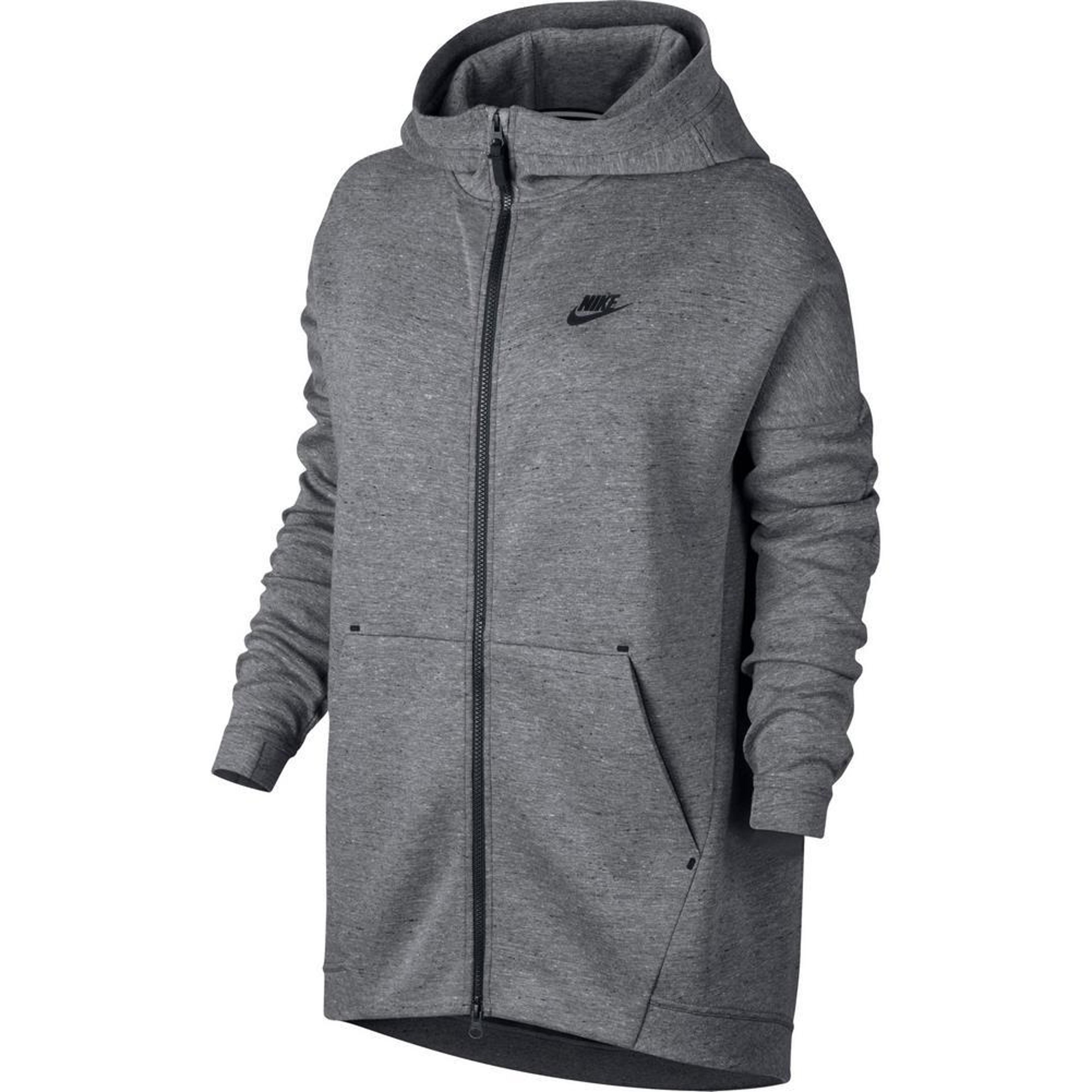 Women's Nike SweatShirt Tech Fleece Cape Hooded 811710 063