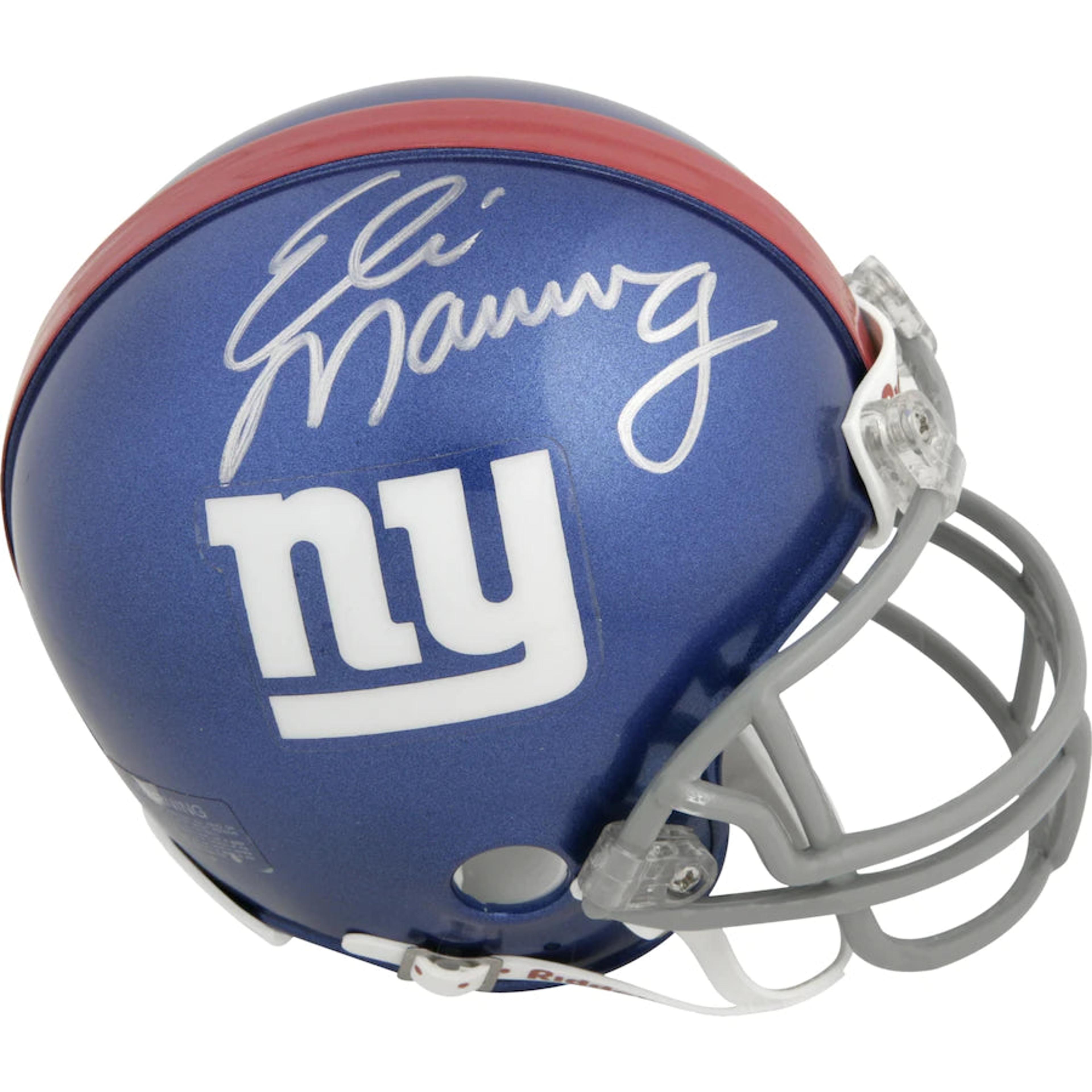 NFL - Giants - Eli Manning Authentic Mini Helmet