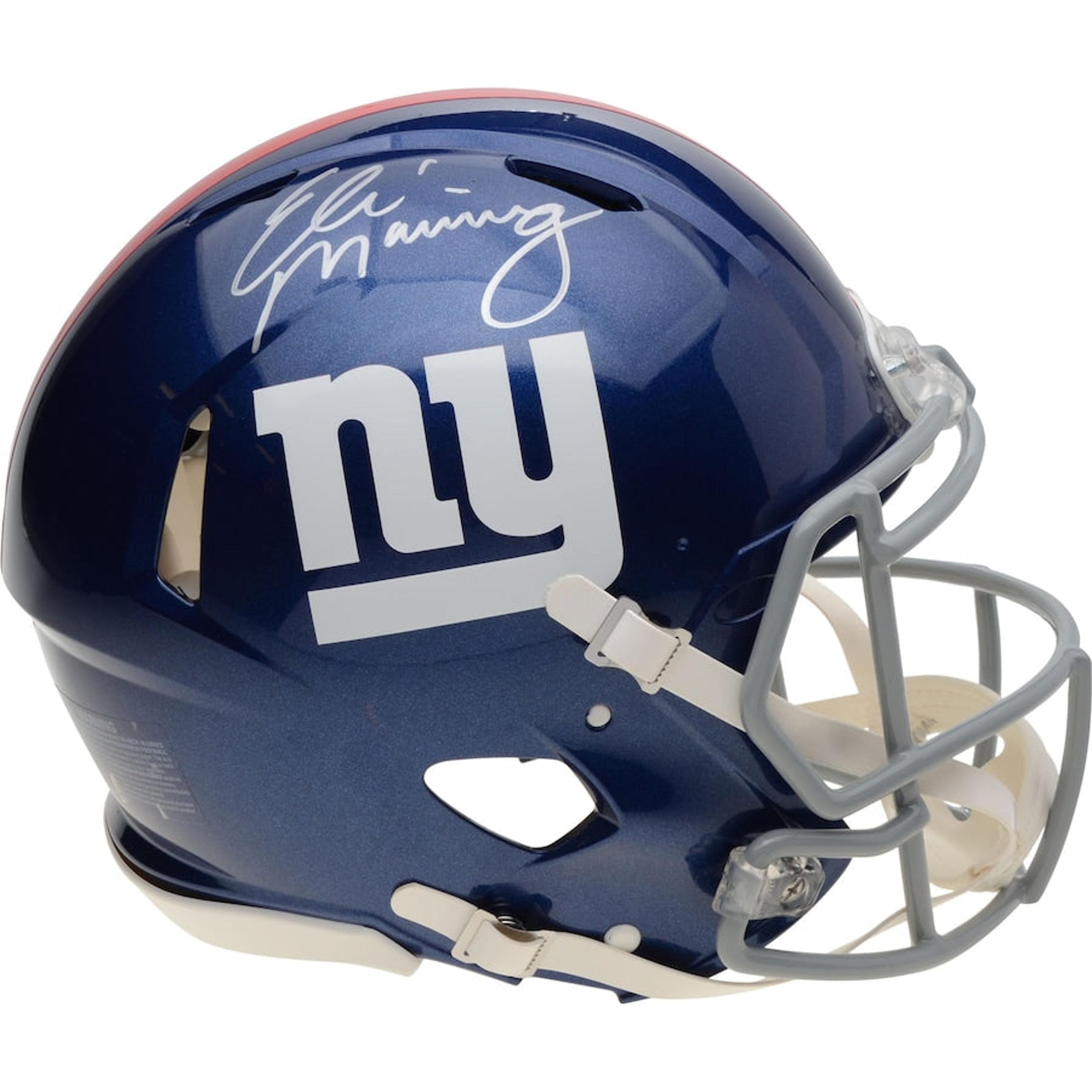 NFL - Giants - Eli Manning Blue Pro Helmet