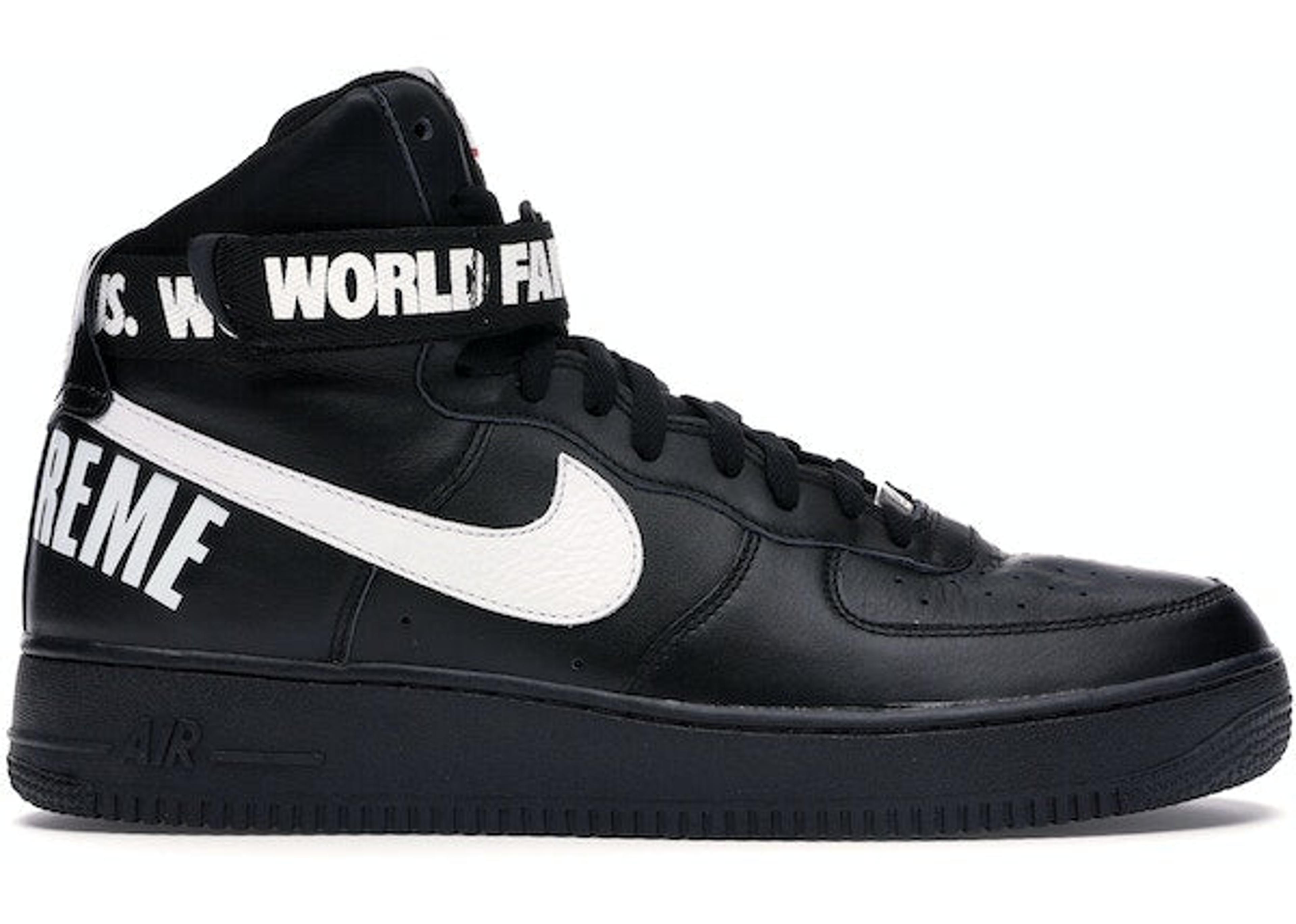 Nike Air Force 1 High Supreme World Famous Black