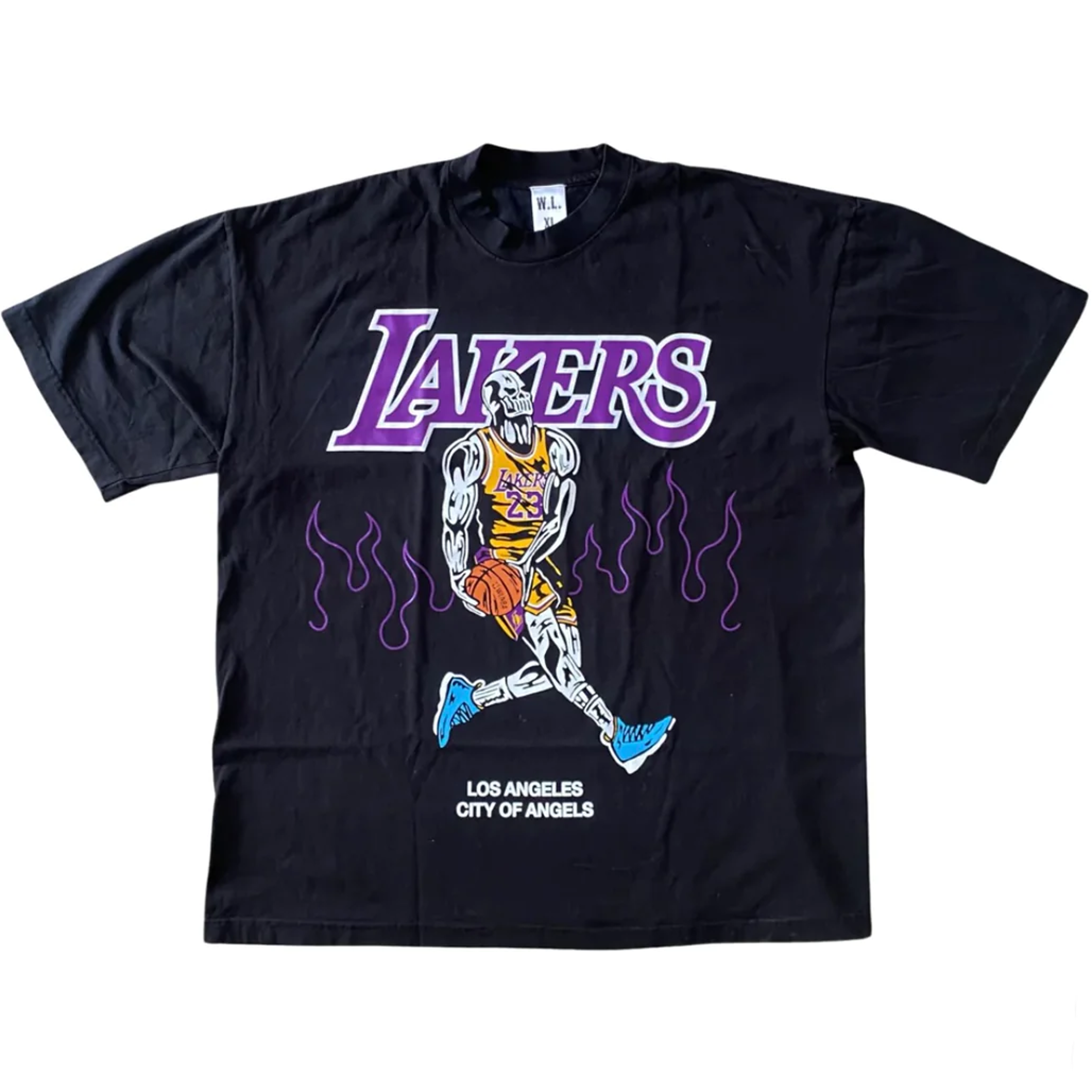 Warren Lotas Lakers LeBron James T-Shirt Black