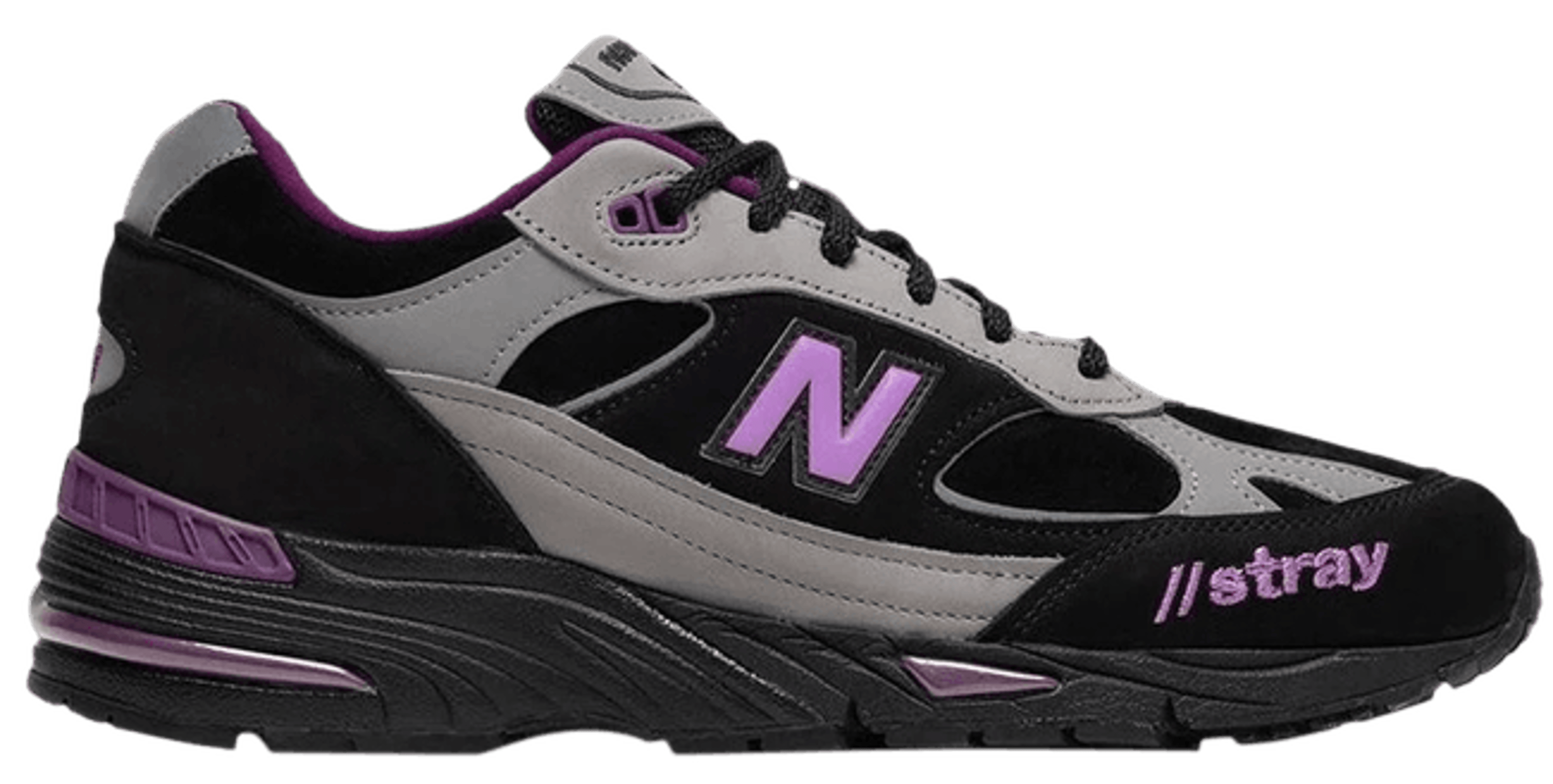 Stray Rats x 991 Made in England 'Black Purple'