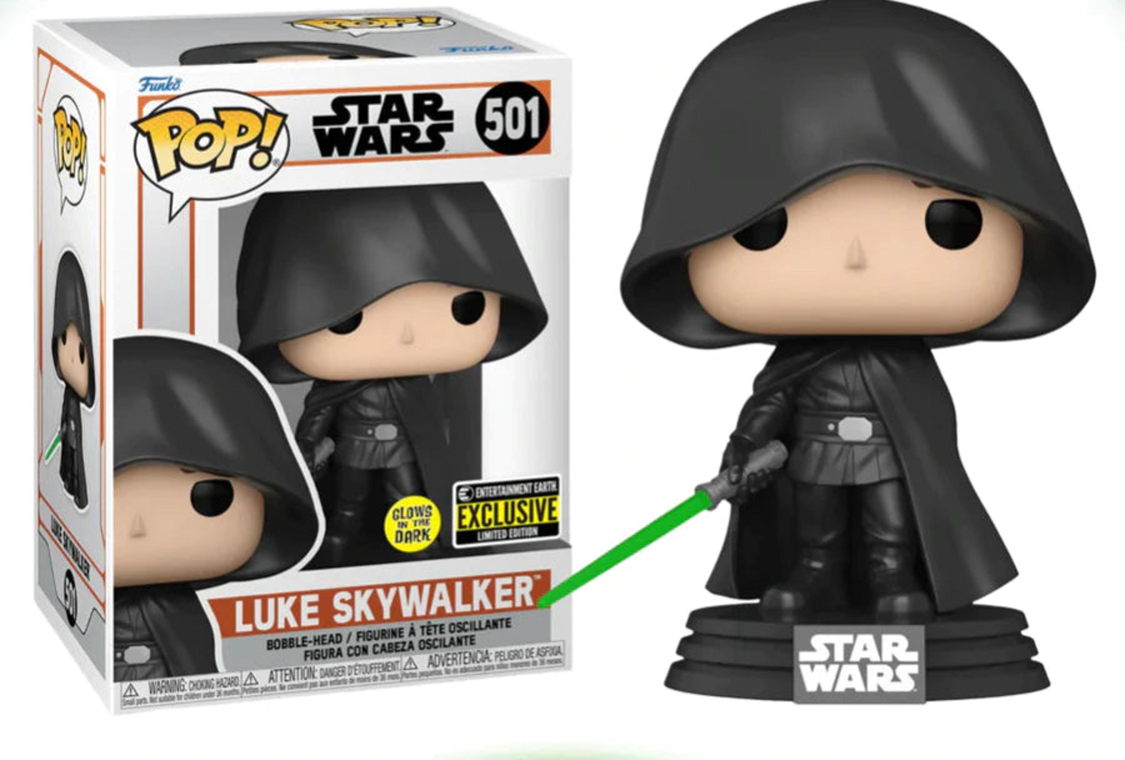 Funko Pop! Star Wars Luke Skywalker Glow In The Dark EE Exclusiv