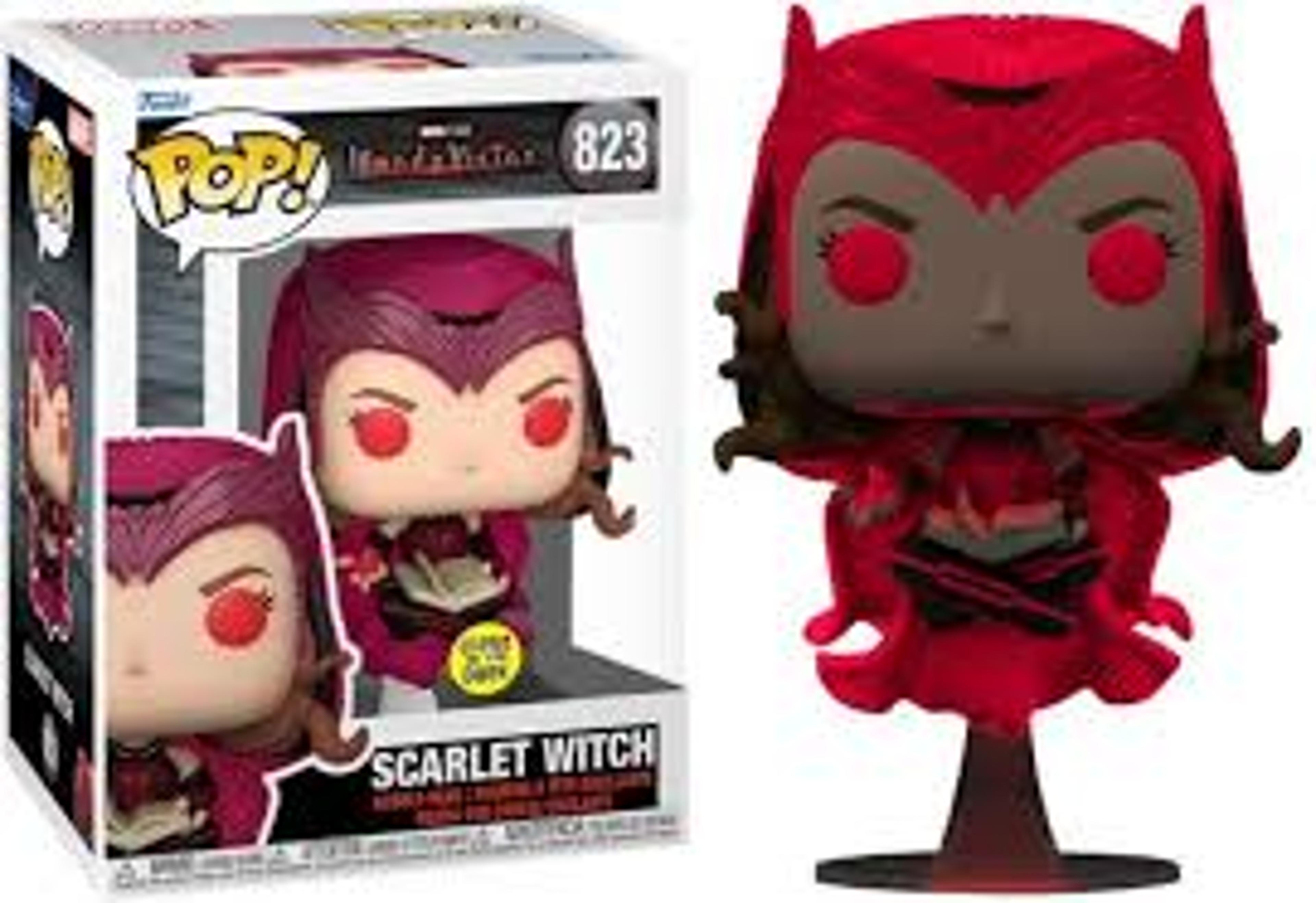 Funko Pop! Marvel Scarlet Witch Glow In The Dark EE Exclusive
