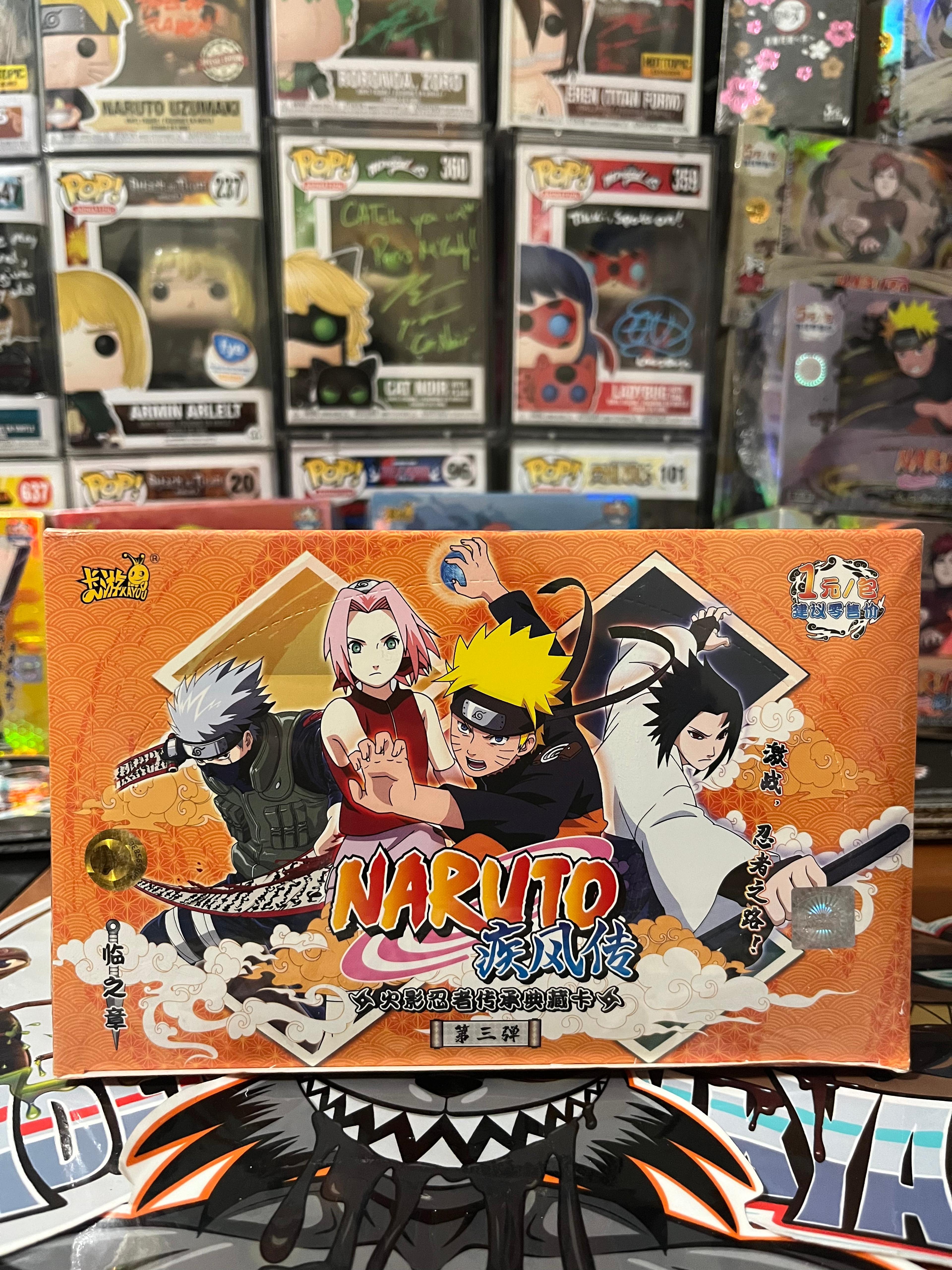 Naruto Official Kayou T1w3. Booster box