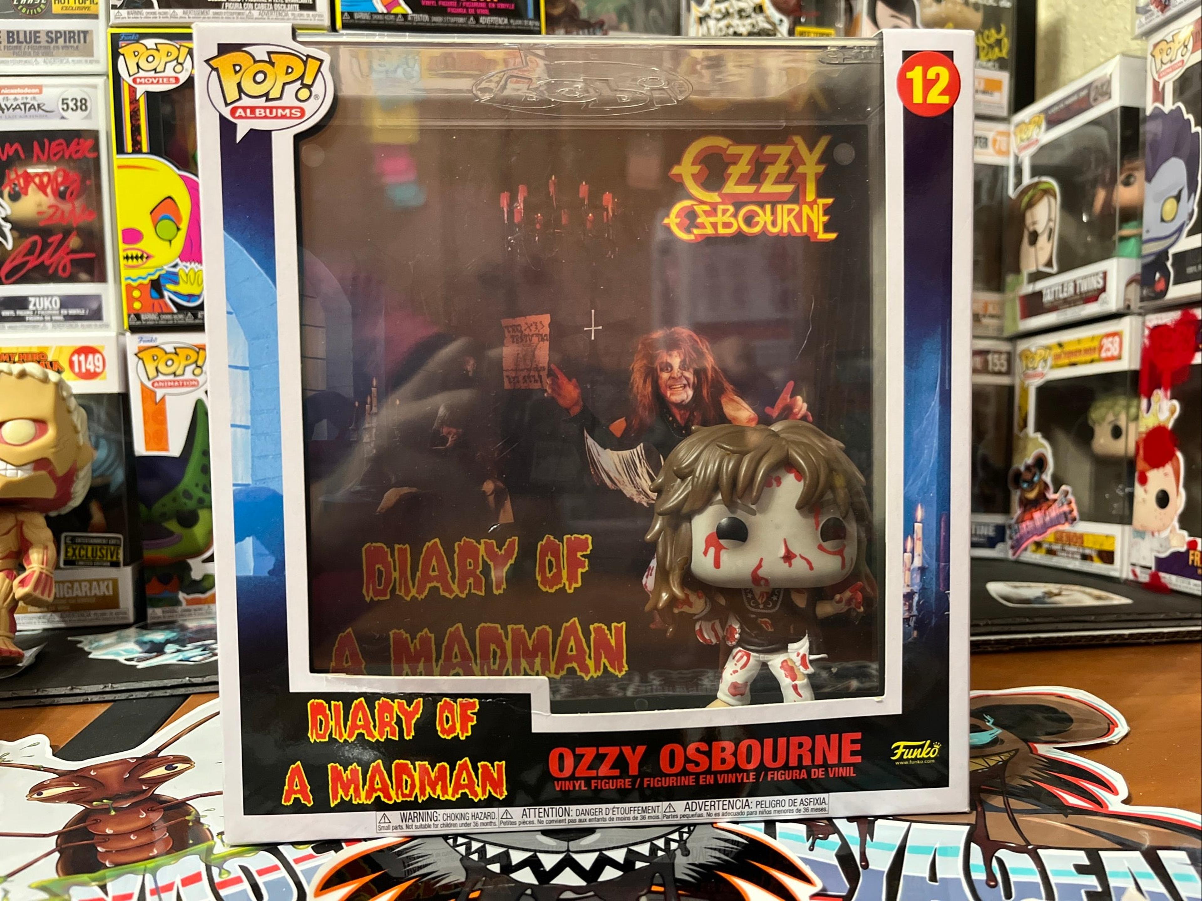 Funko Ozzy Osbourne #12 Diary of a Madman Pop Albums Vinyl Figur