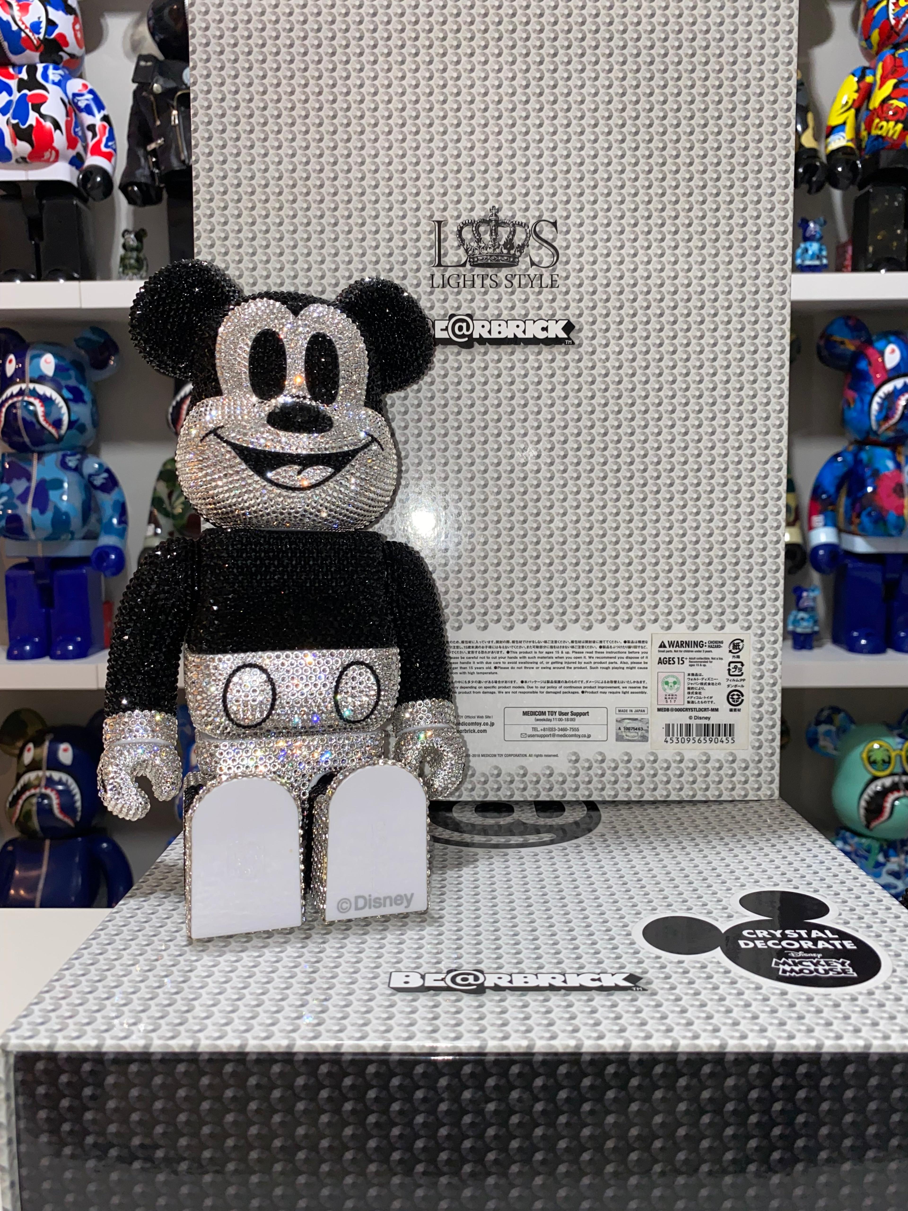 Alternate View 6 of Crystal Swarovski Mickey Mouse 400% Bearbrick
