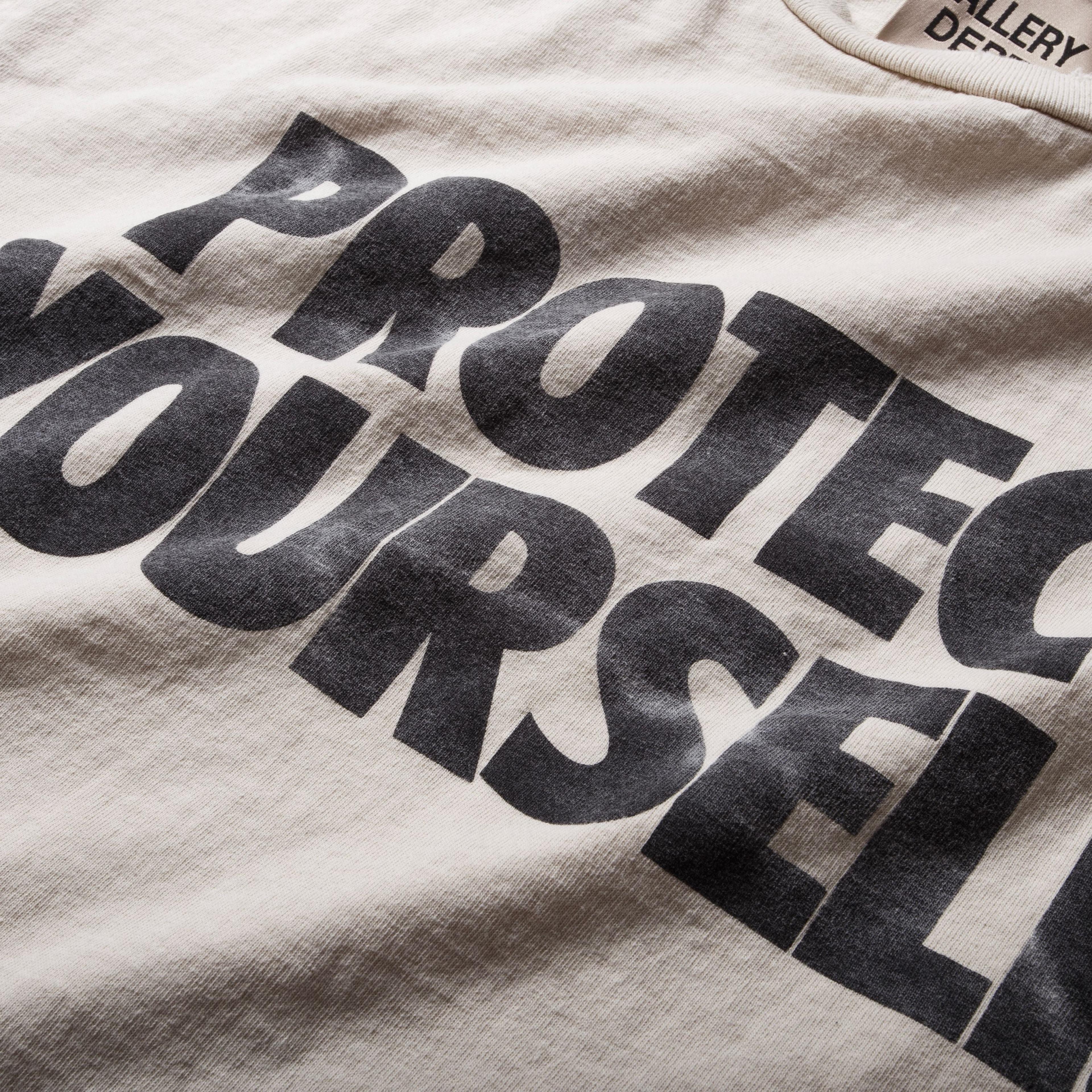 Alternate View 3 of Gallery Dept. Protect Your Neck Tee Vintage White