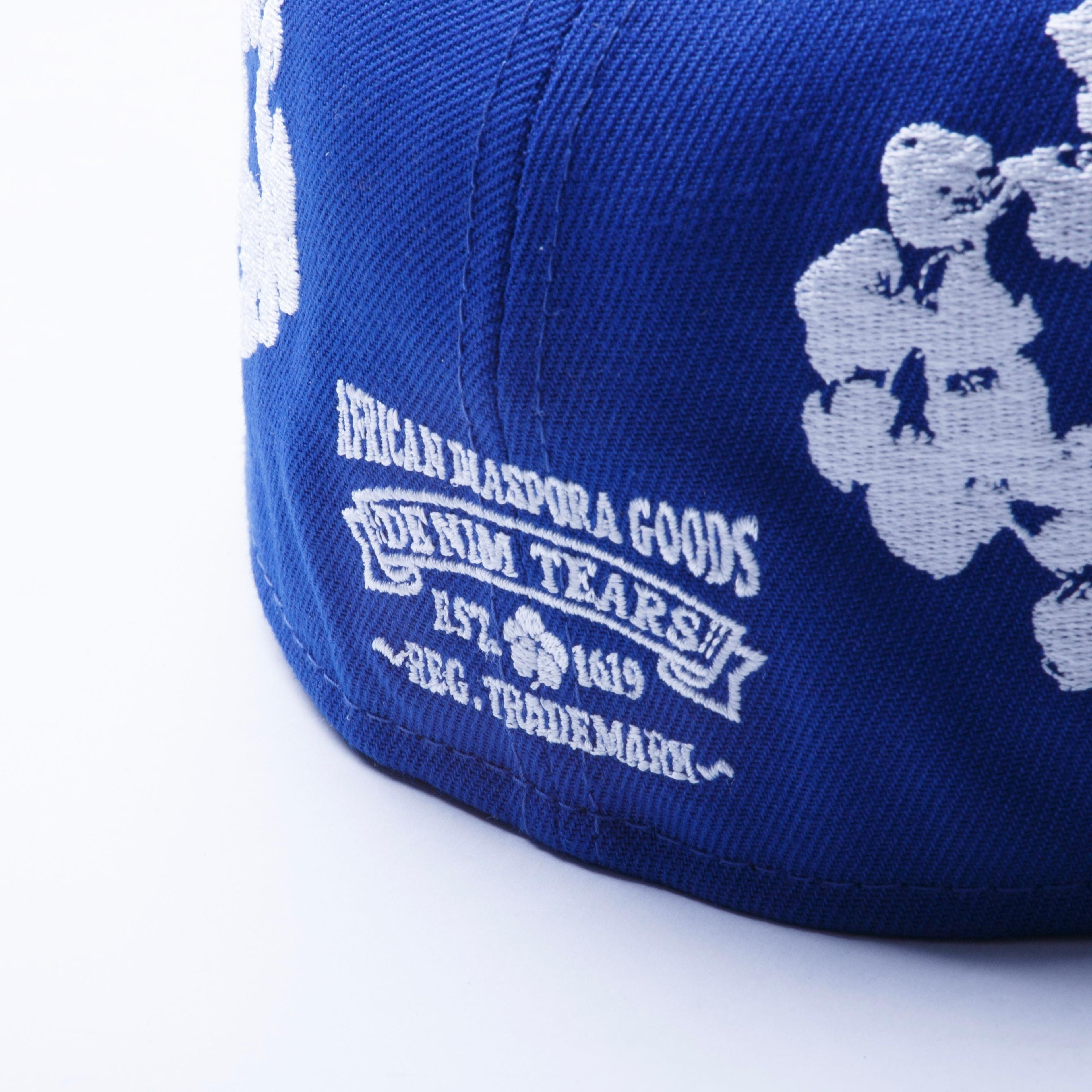 Alternate View 3 of Denim Tears New Era Cotton Wreath 59/50 Blue