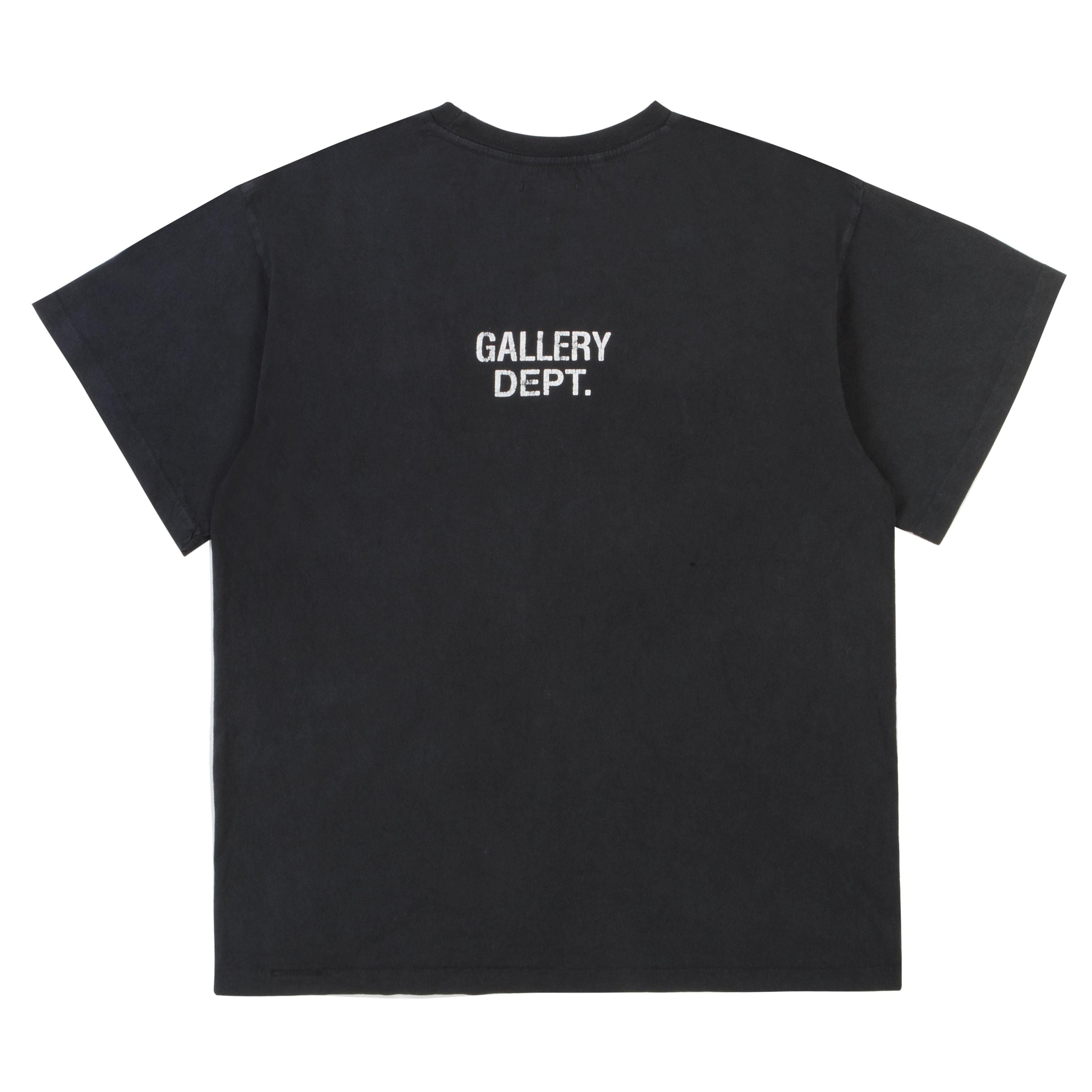 Alternate View 1 of Gallery Dept. Distressed ATK Tee Washed Black