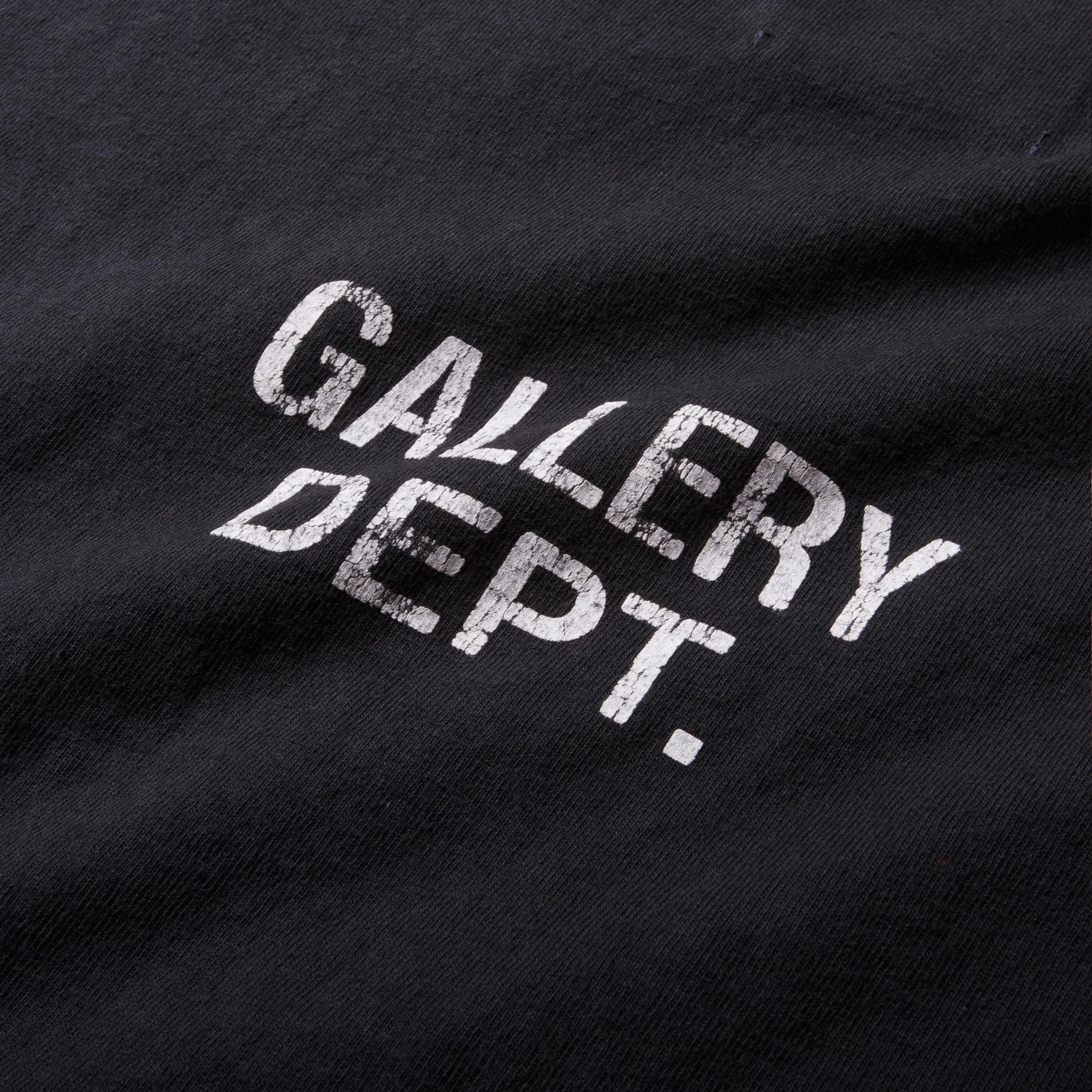 Alternate View 4 of Gallery Dept. Distressed ATK Tee Washed Black