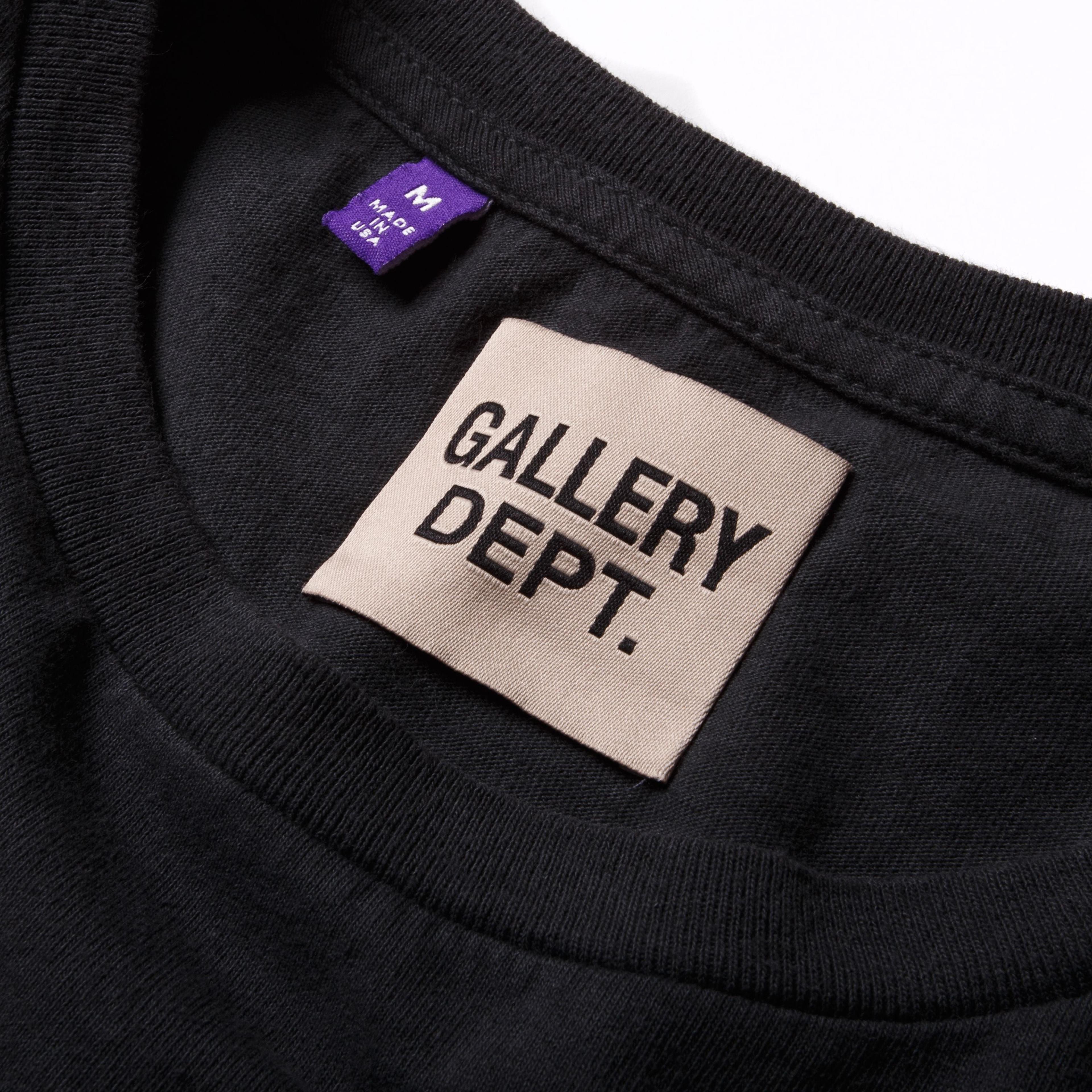 Alternate View 2 of Gallery Dept. Distressed ATK Tee Washed Black
