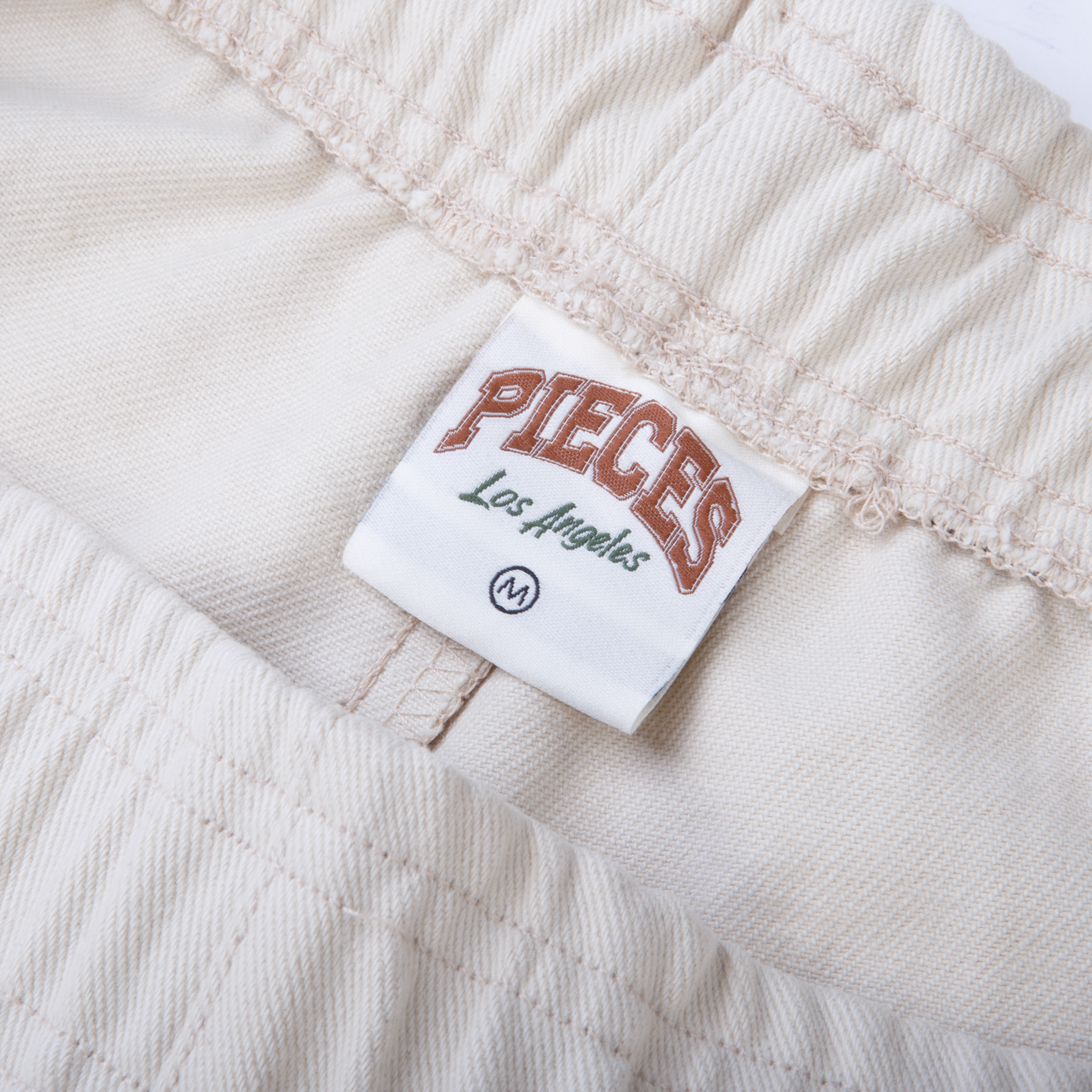 Alternate View 2 of Pieces Country Club Shorts Cream