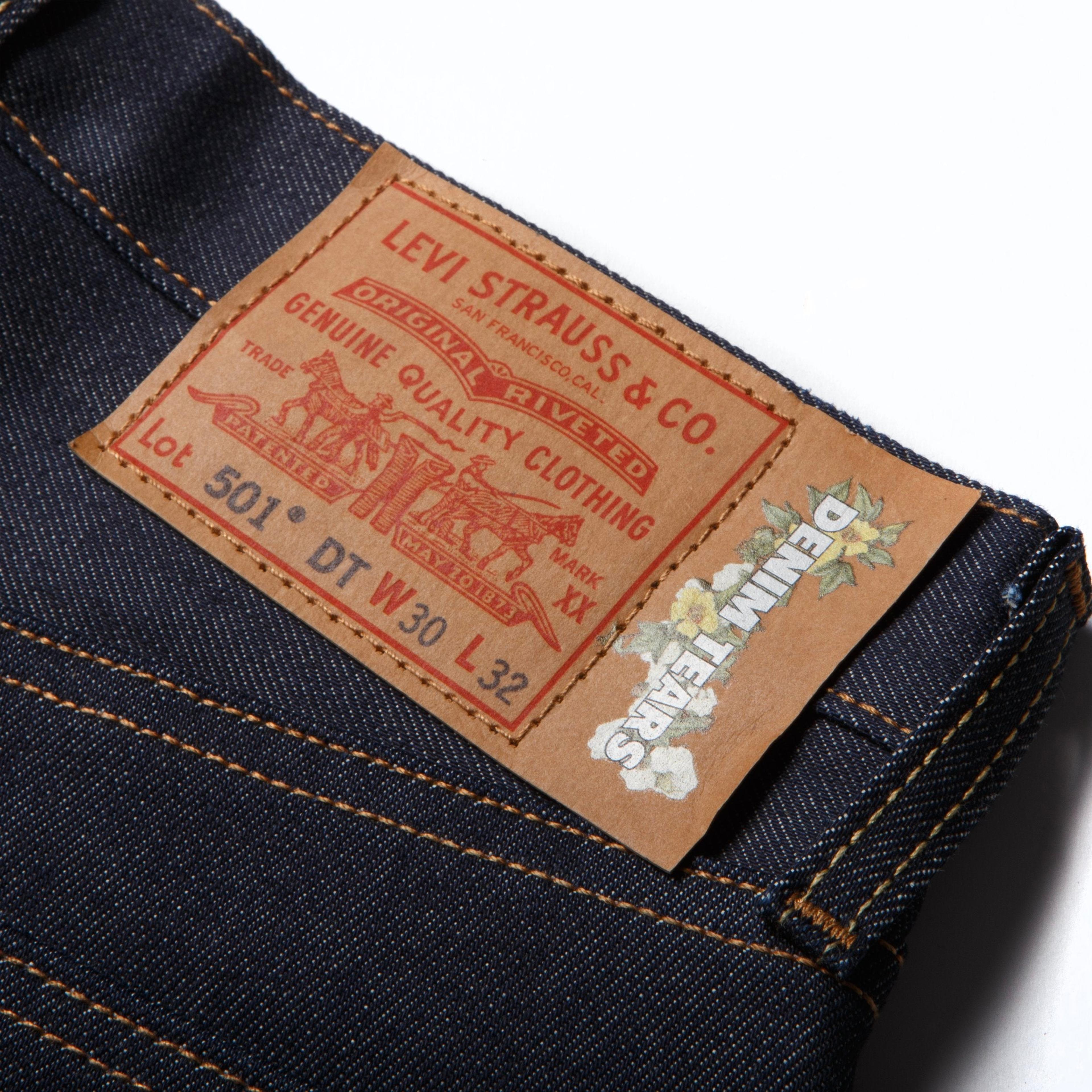 Alternate View 3 of Denim Tears Cotton Wreath Jeans Selvedge