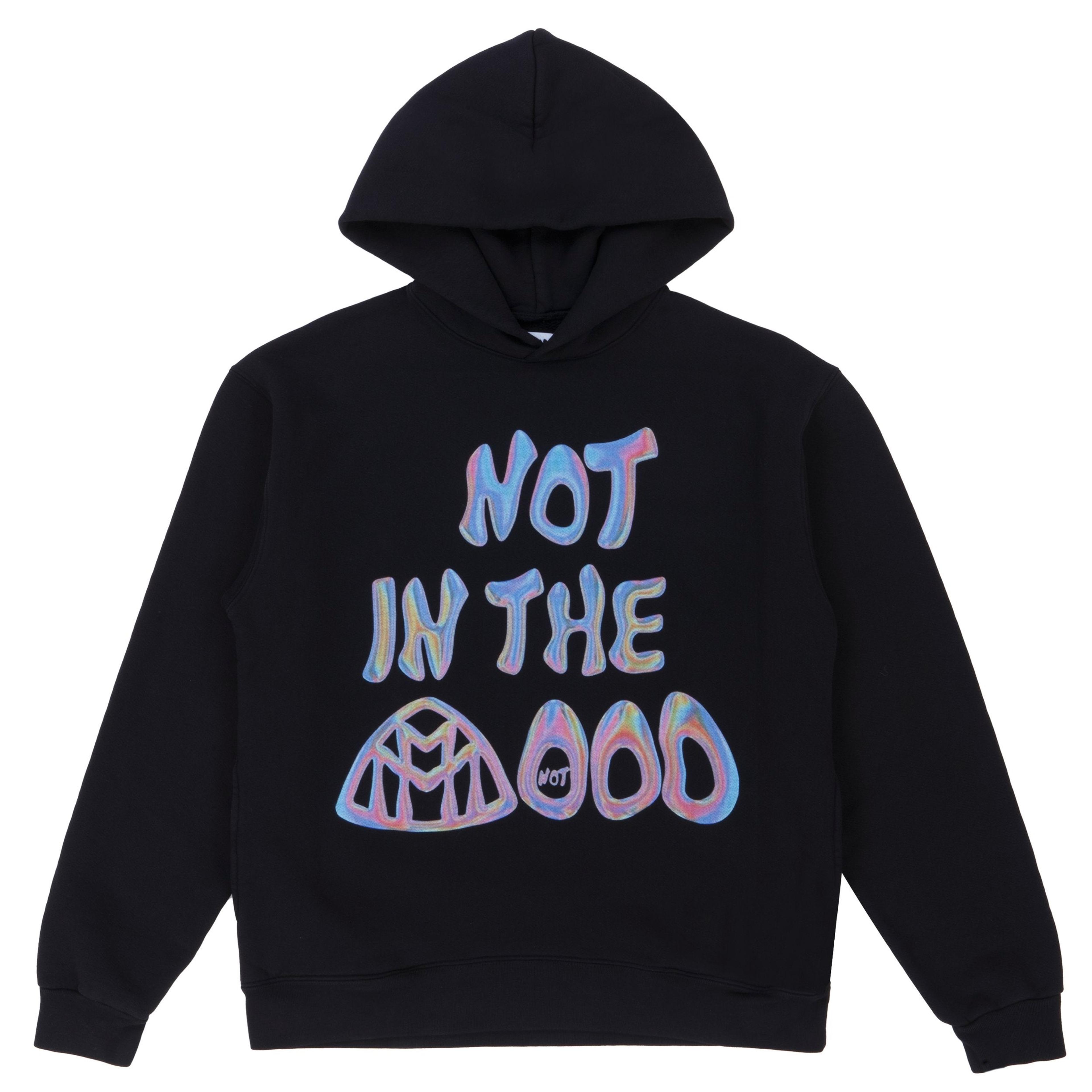 Mood Swings Holographic Sweatshirt Black