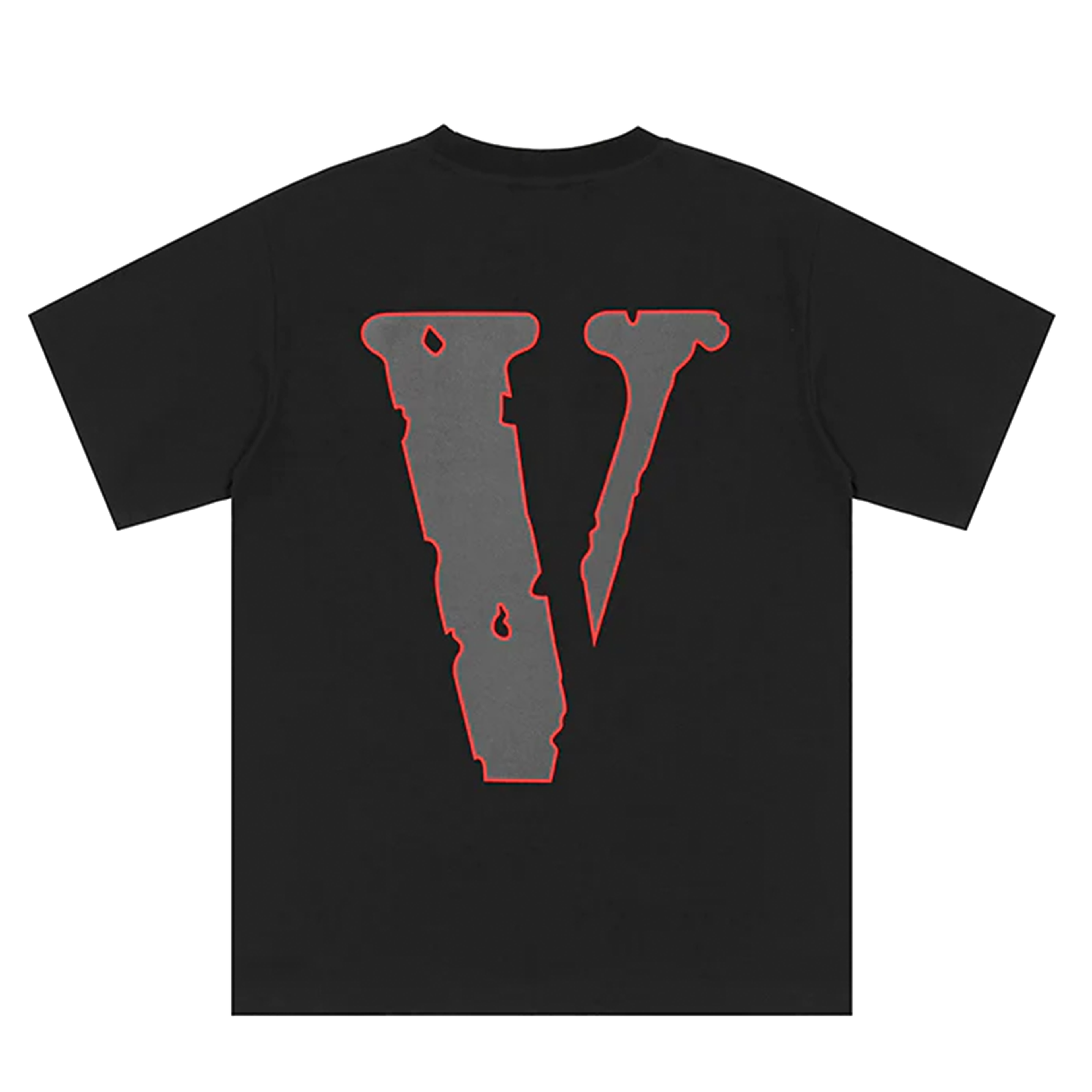 Alternate View 1 of Vlone x 999 Juice Wrld Man Of The Year 3M Tee Black Red