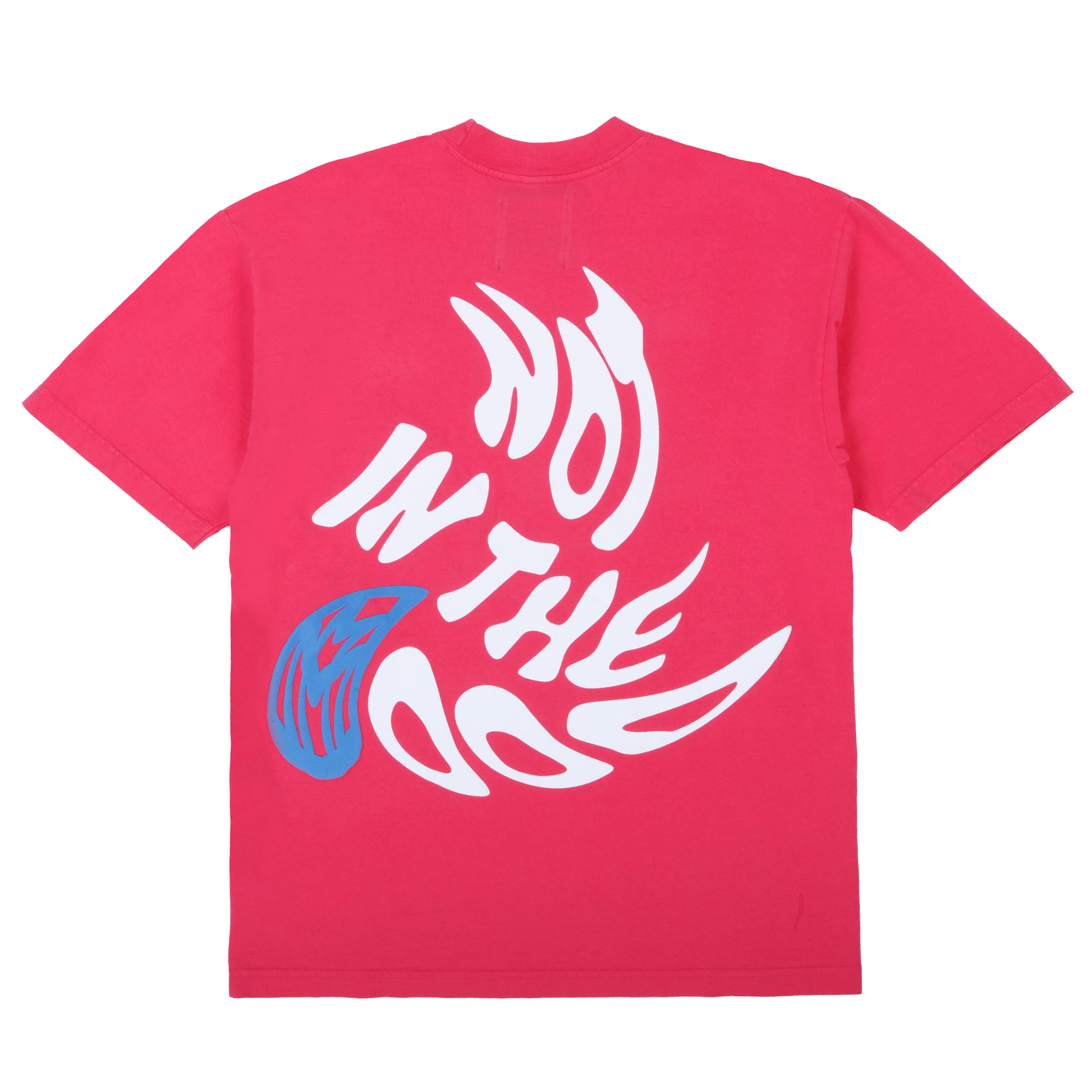 Alternate View 1 of Mood Swings Swirl Tee Pink White