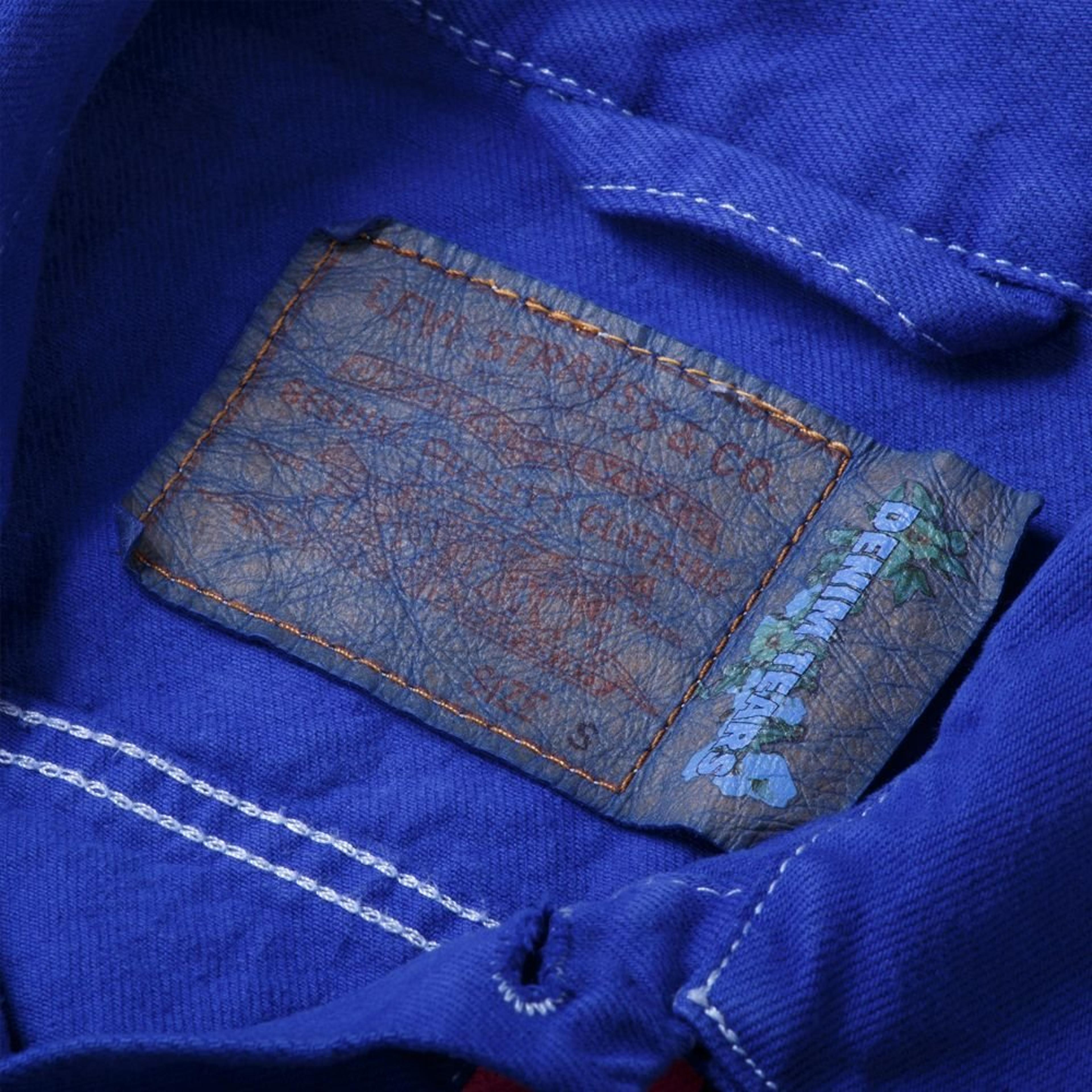 Alternate View 3 of Denim Tears Bstroy Type-2 Denim Jacket Bright Blue