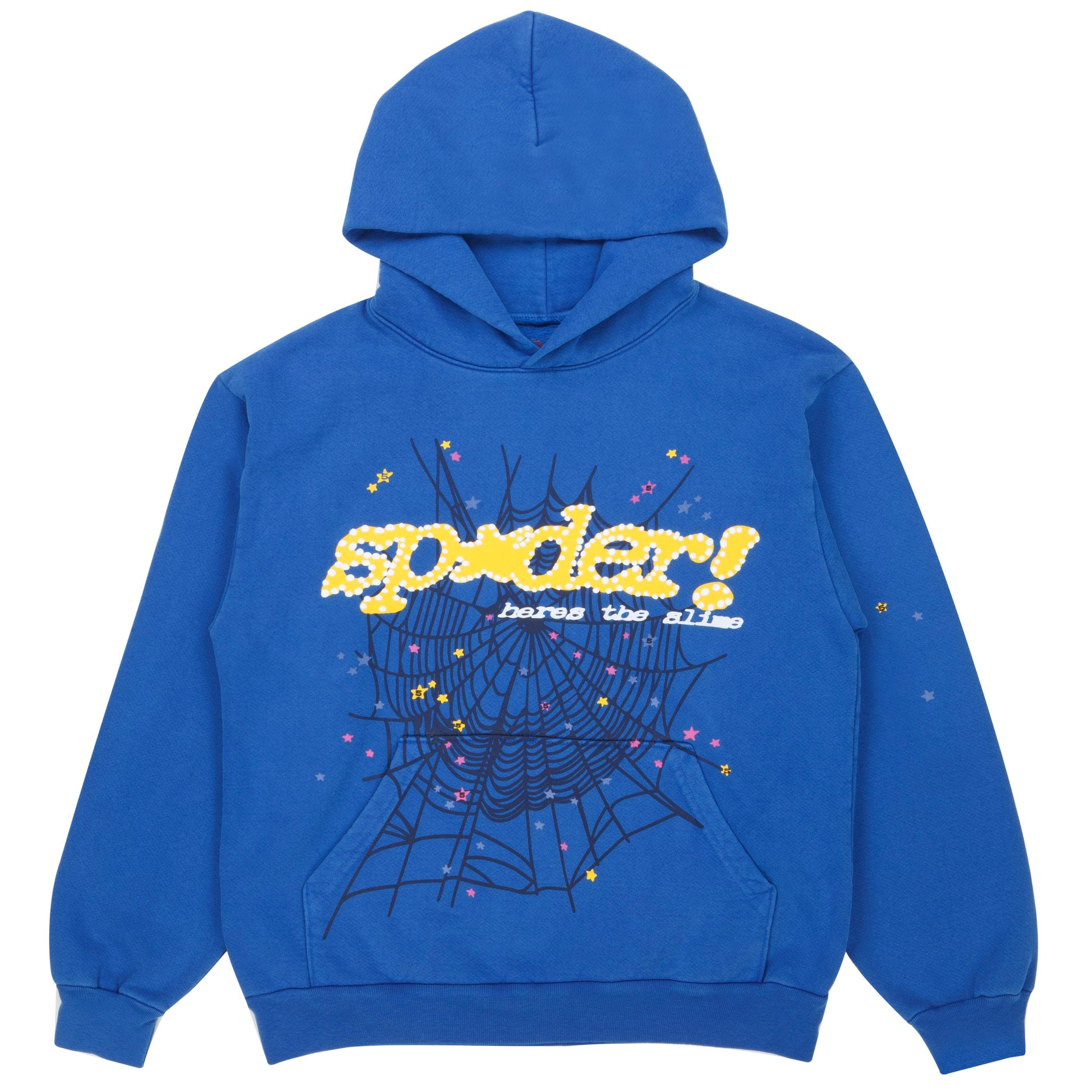 Sp5der Worldwide TC Sweatshirt Marina Blue