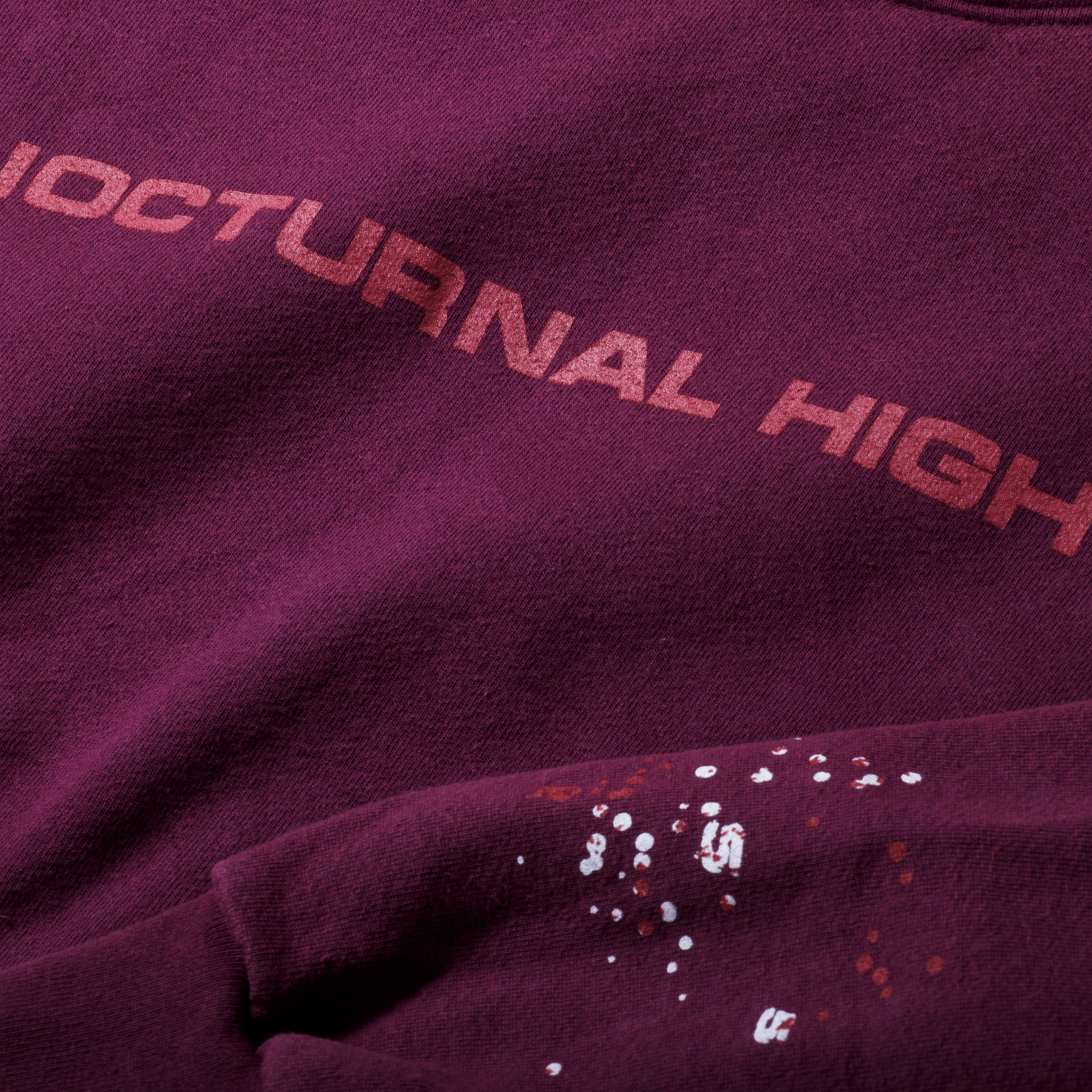 Alternate View 2 of Sp5der Worldwide Nocturnal Highway Sweatshirt Dark Purple