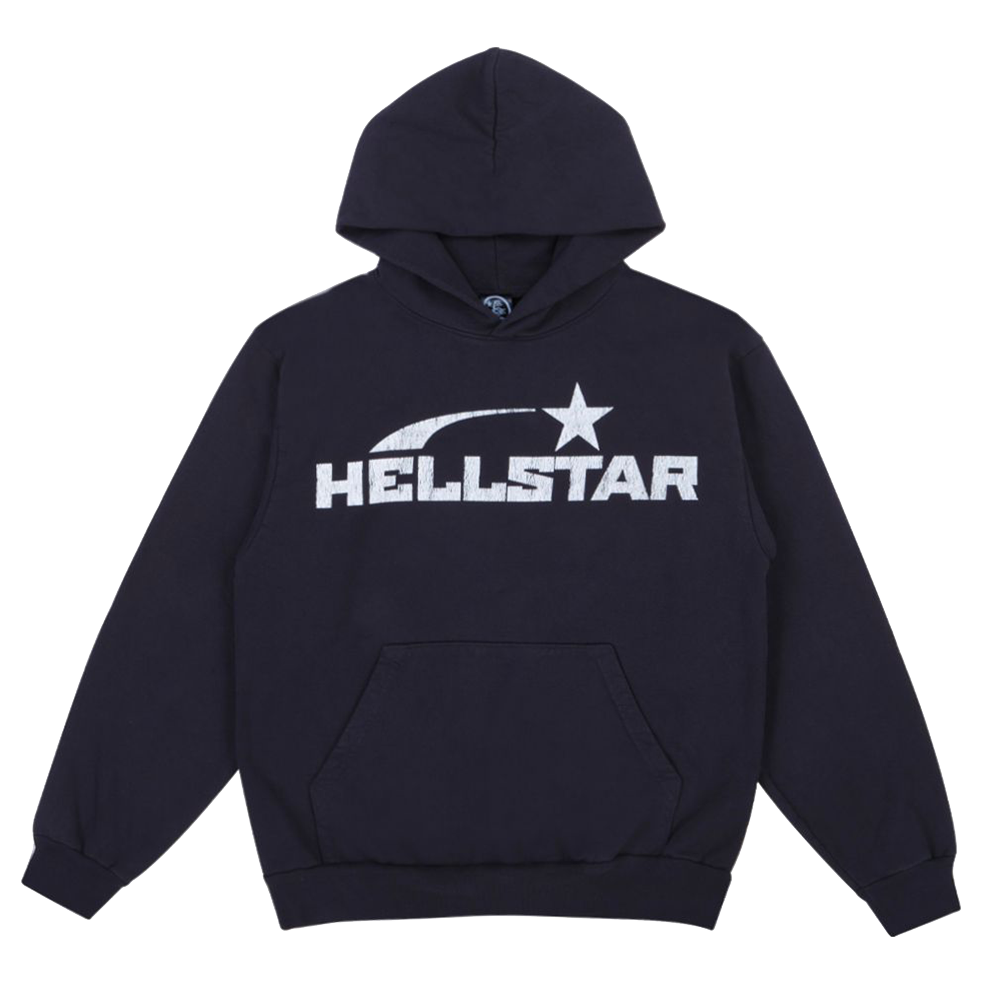 Hellstar Logo Vintage Sweatshirt Black