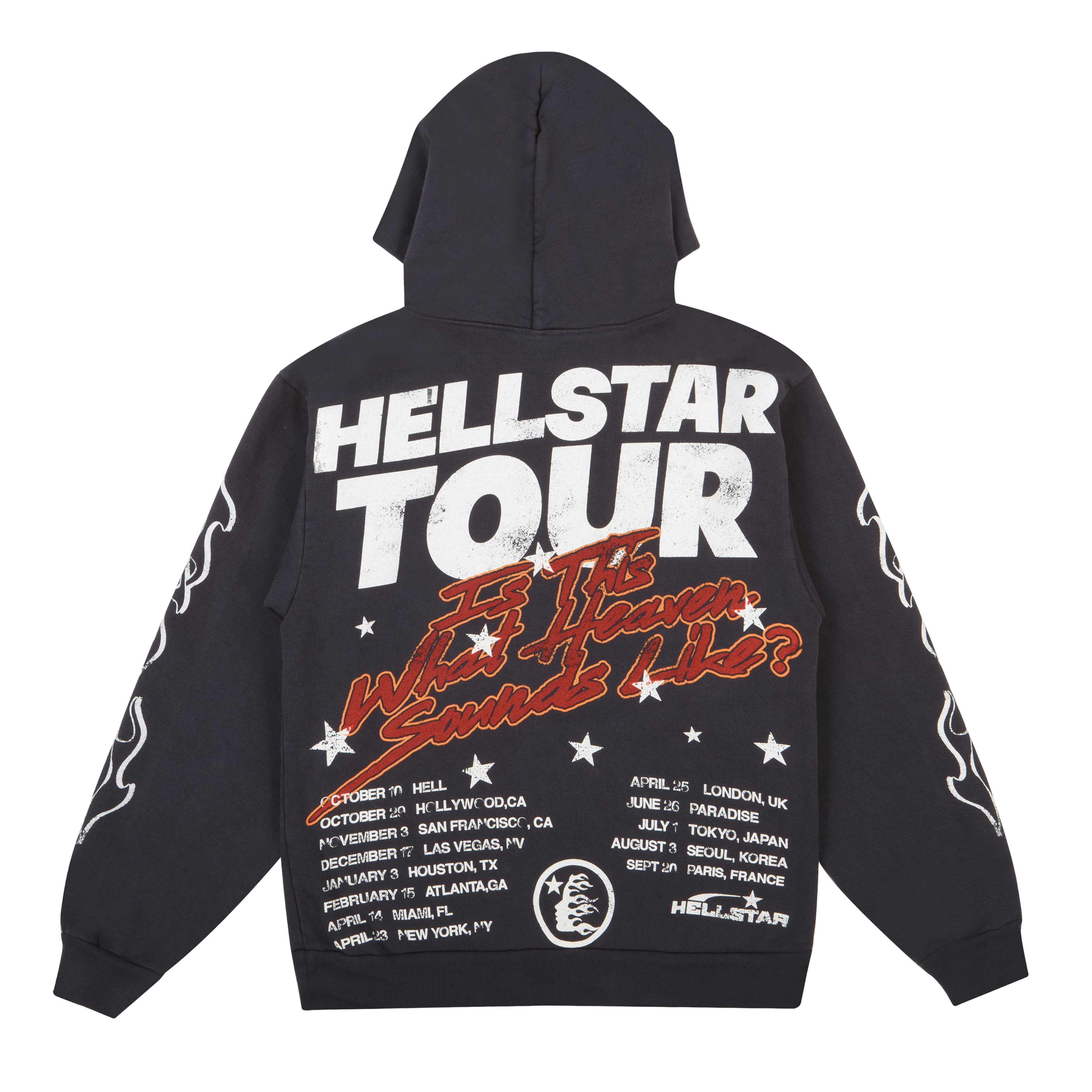 Alternate View 1 of Hellstar Records Sweatshirt Vintage Black