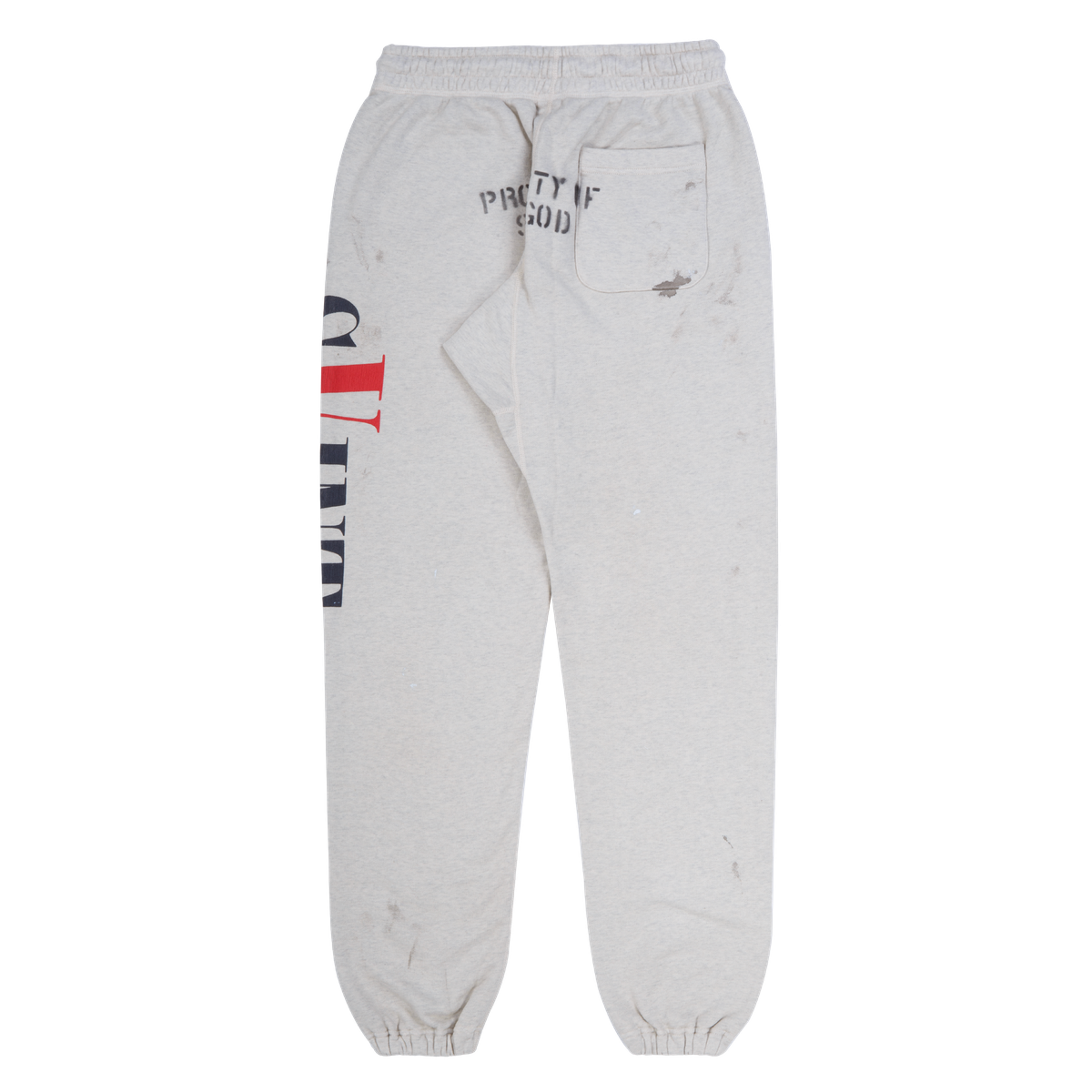 Alternate View 1 of Saint Michael x Vlone Logo Sweatpants Grey