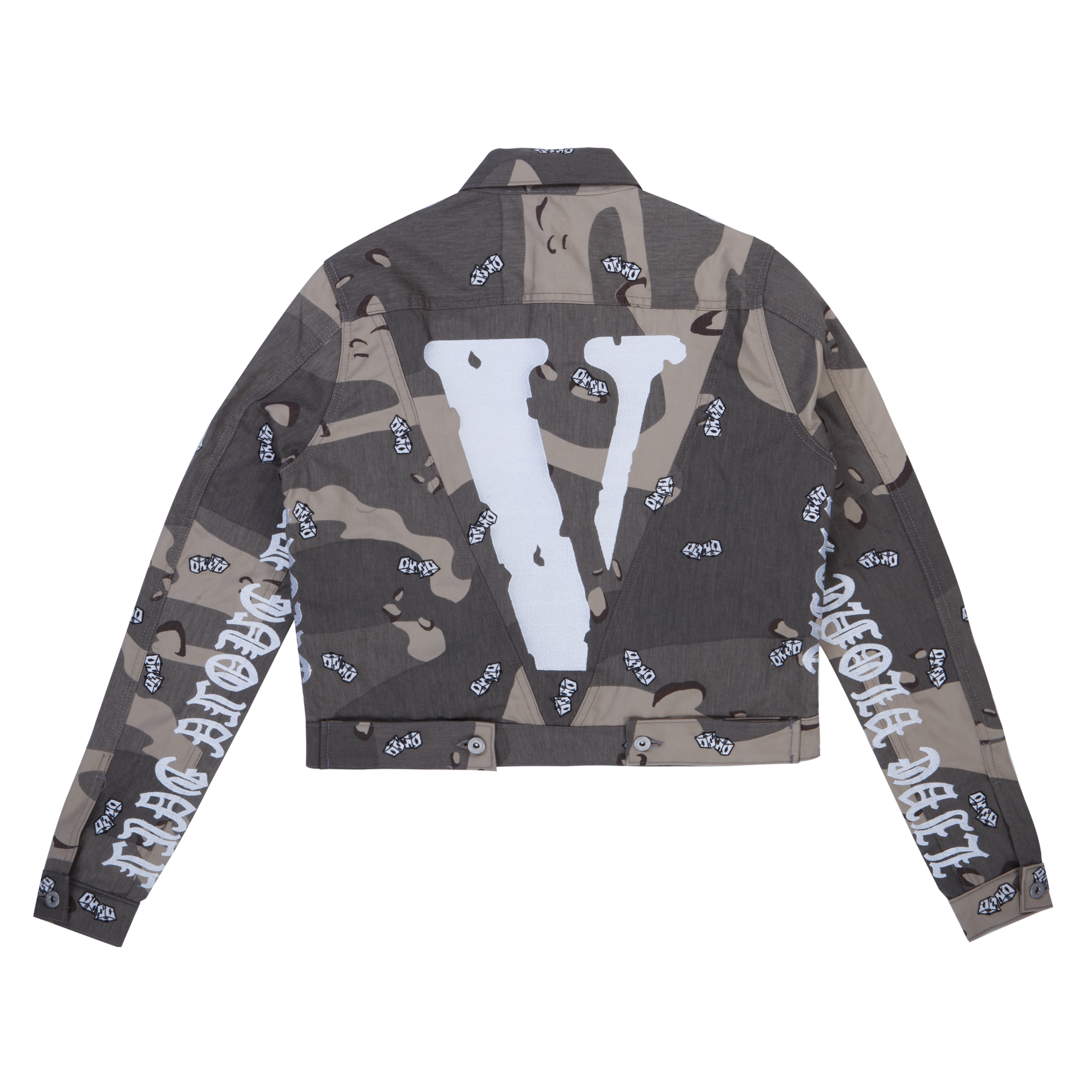 Alternate View 1 of Vlone Friends Jacket Desert Camo