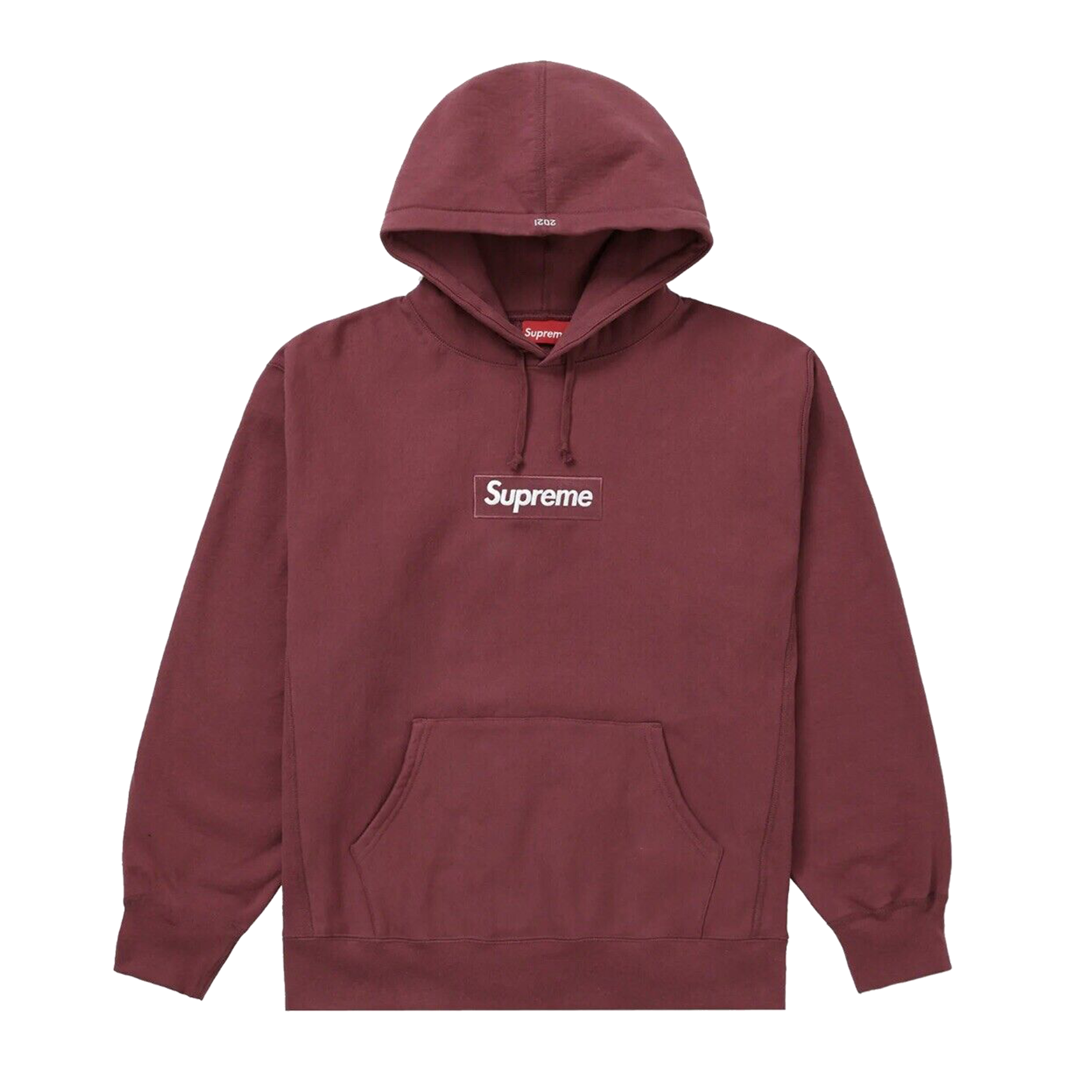 Supreme FW21 Box Logo Sweatshirt Plum