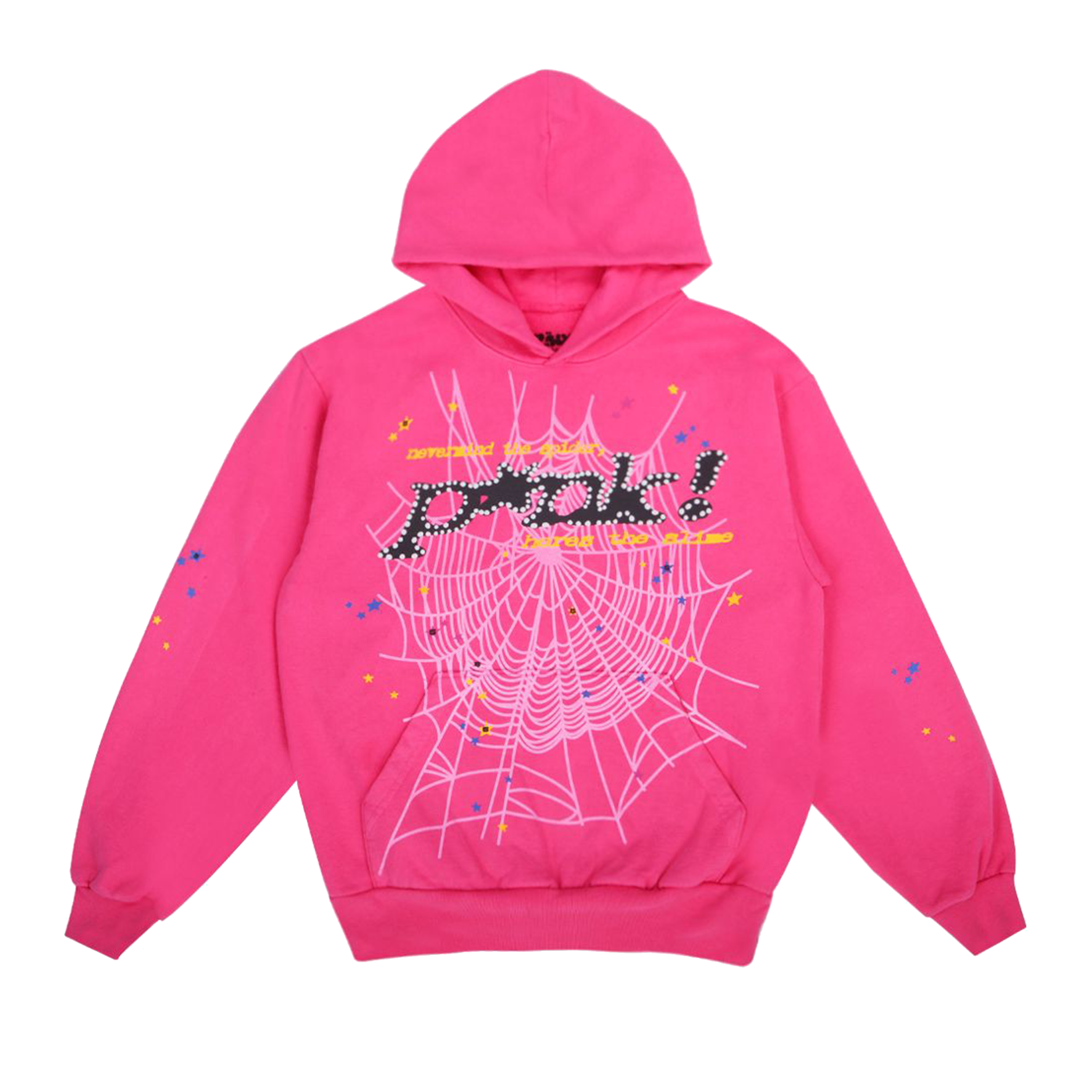 Sp5der Worldwide Punk Sweatshirt Pink