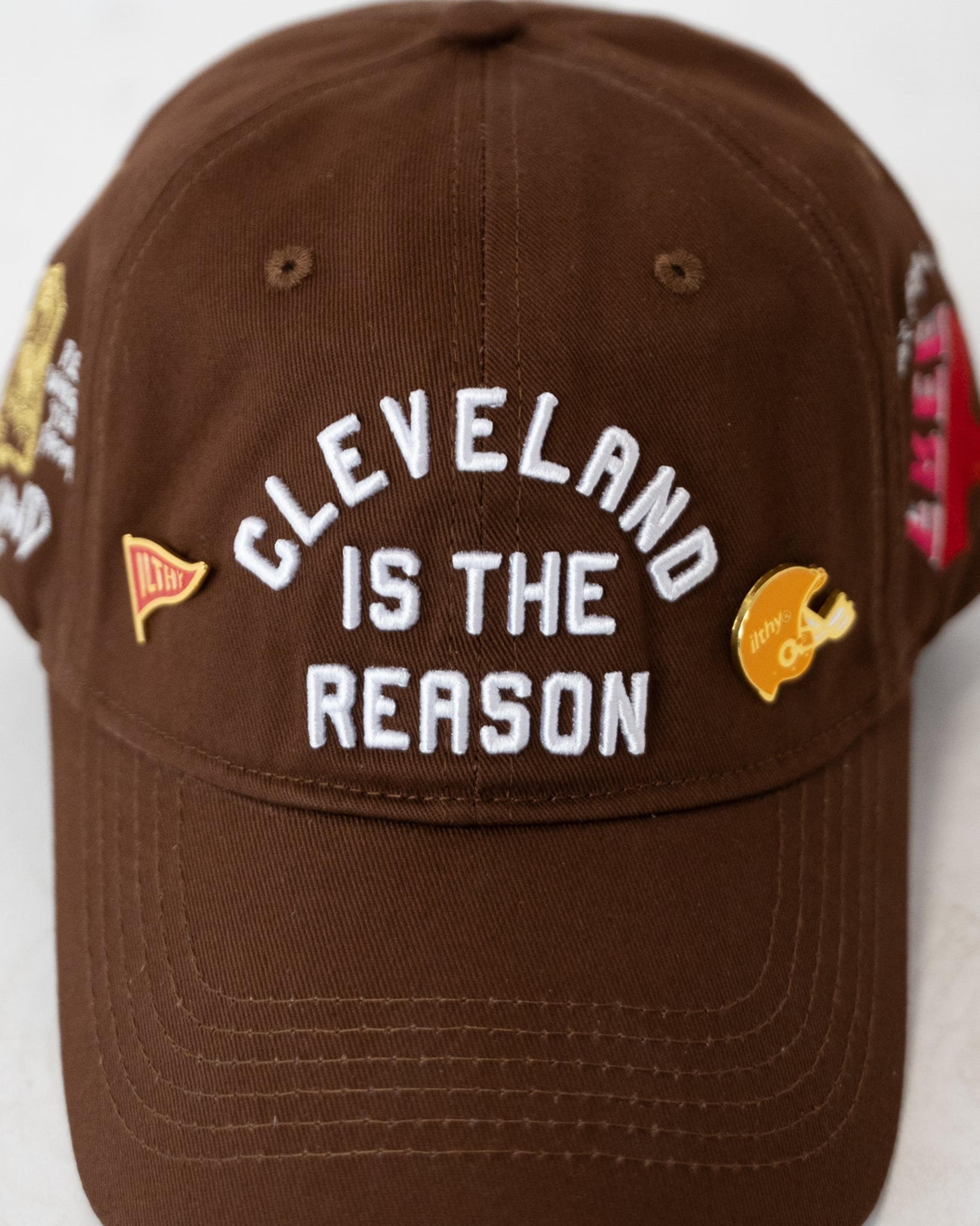 NTWRK - Cleveland is the Reason™ Dad Cap (Brown)