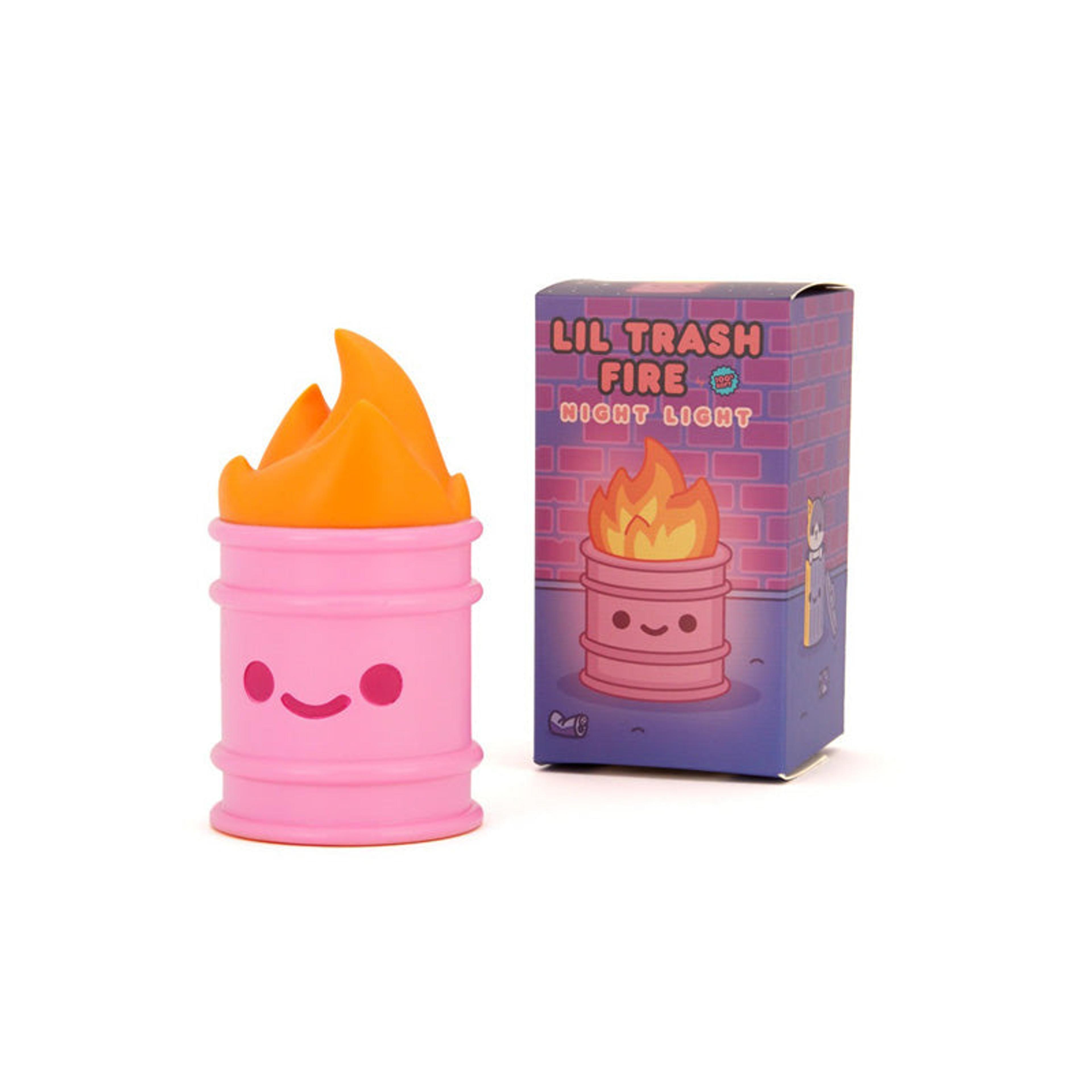 100% Soft Lil Trash Fire Rechargeable Night Light