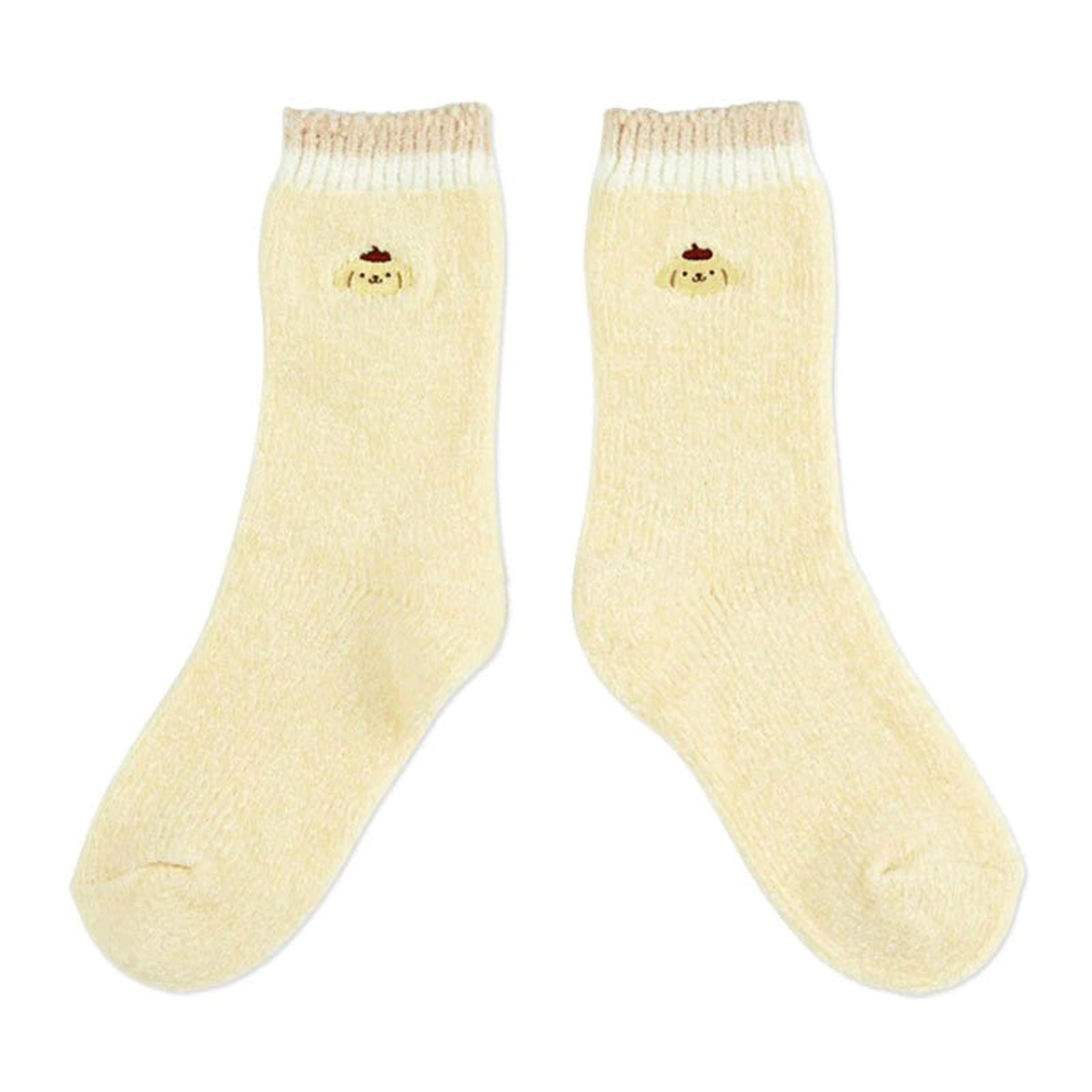 Alternate View 7 of Sanrio Characters Crew Embroidered Face Socks