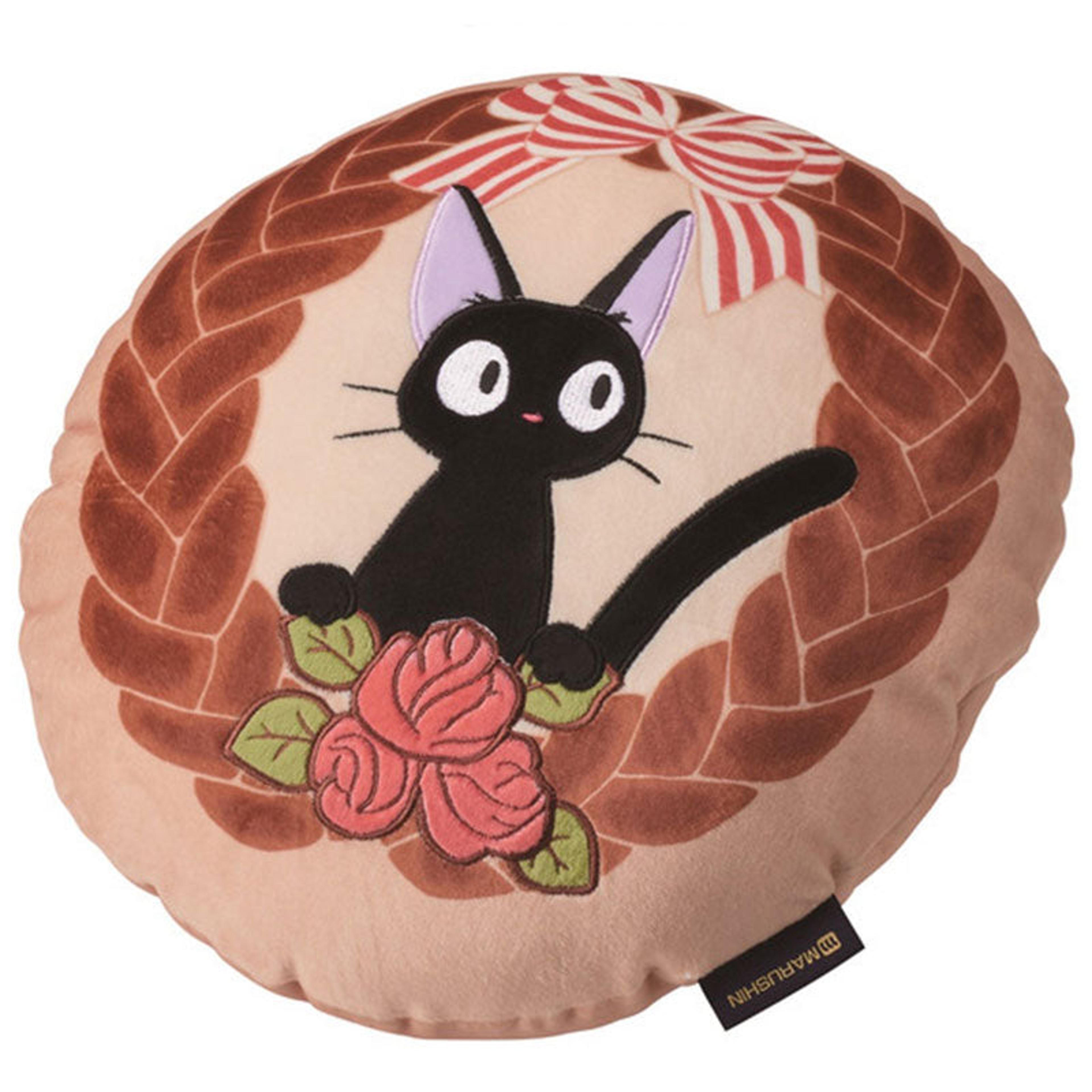 Jiji and the Fluffy Bread Mochi Cushion