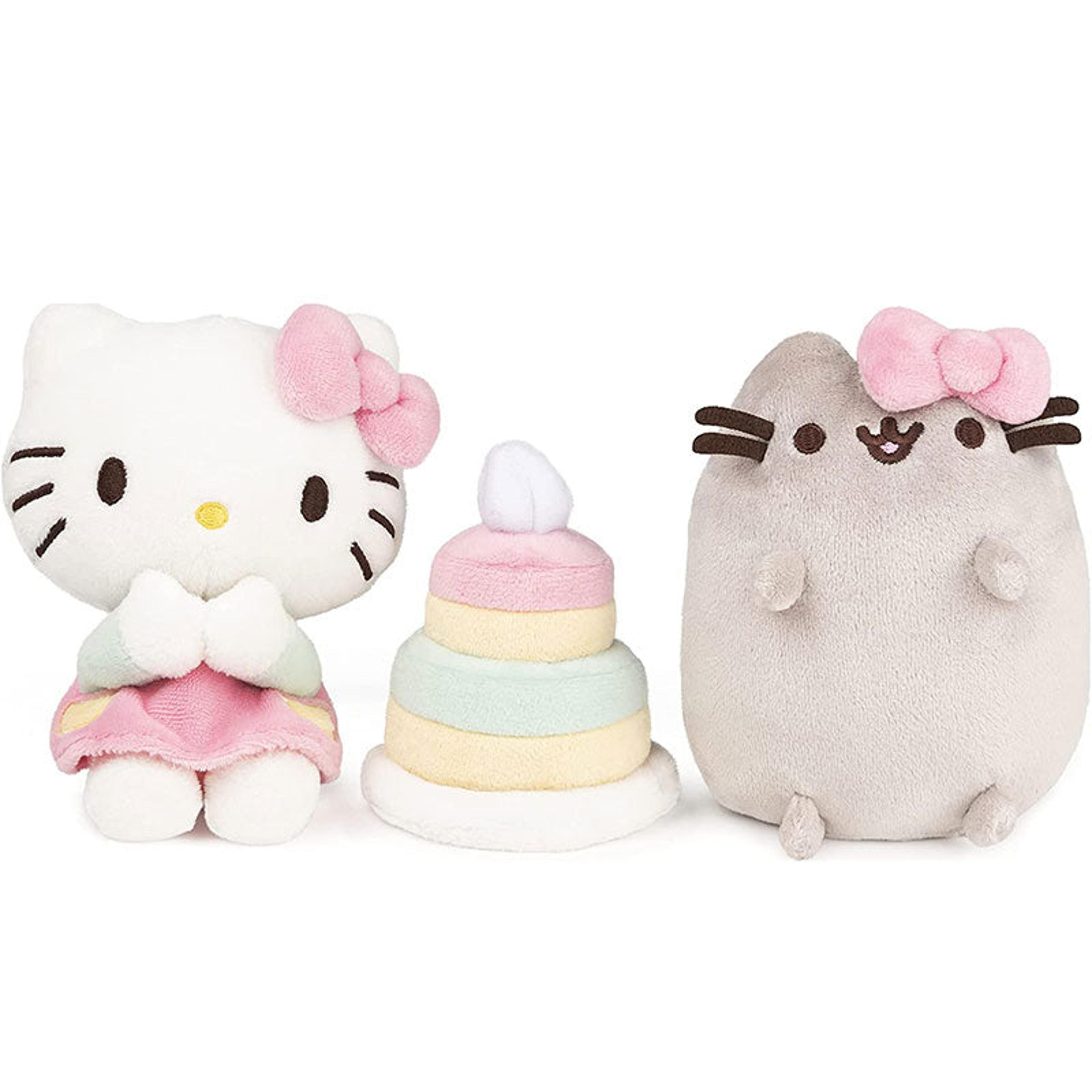 Hello Kitty x Pusheen Plush Collector Set
