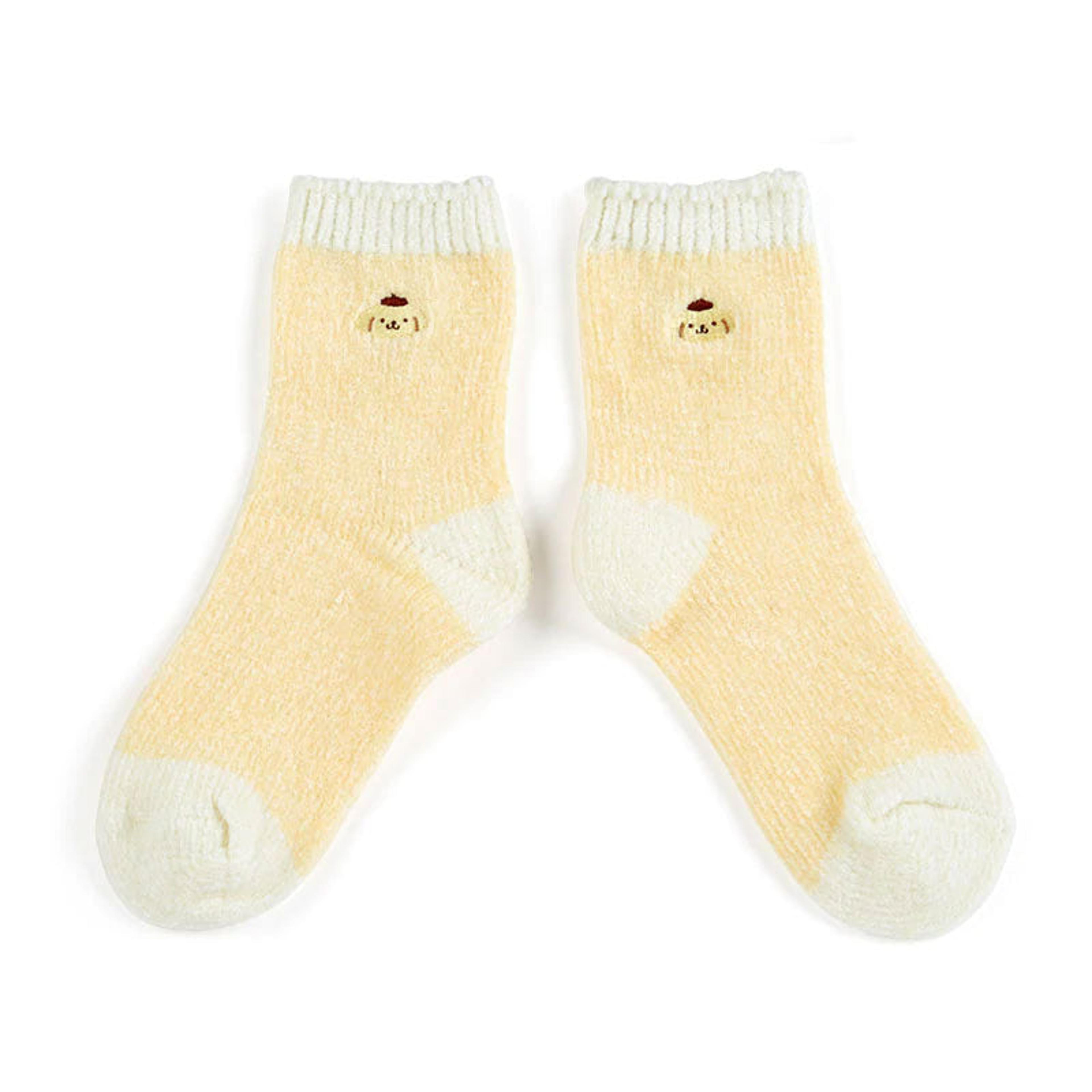 Alternate View 4 of Sanrio Characters Embroidered Chenille Adult Socks